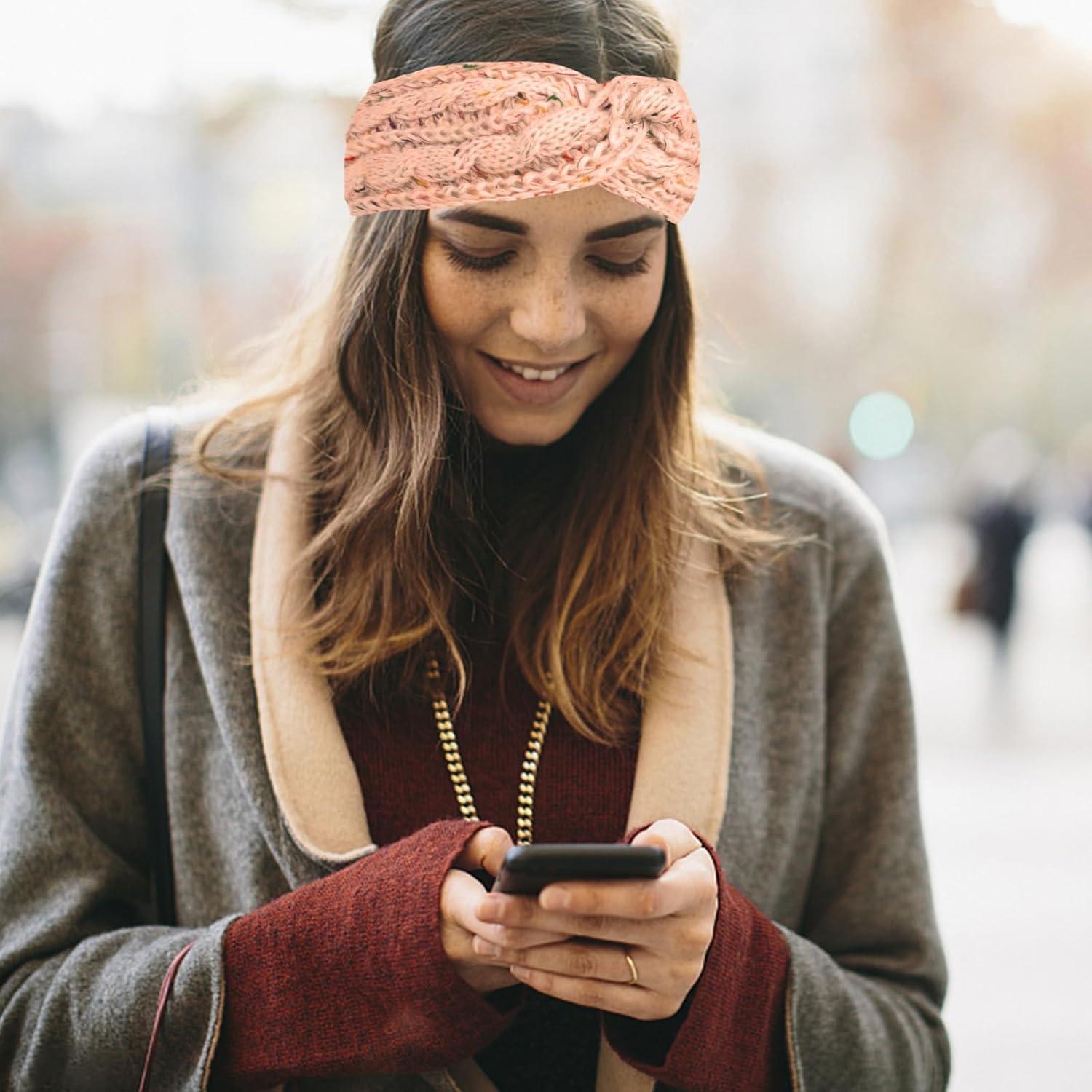 Semato 2 Bandas Calentadoras de Oídos para Mujeres - Invierno