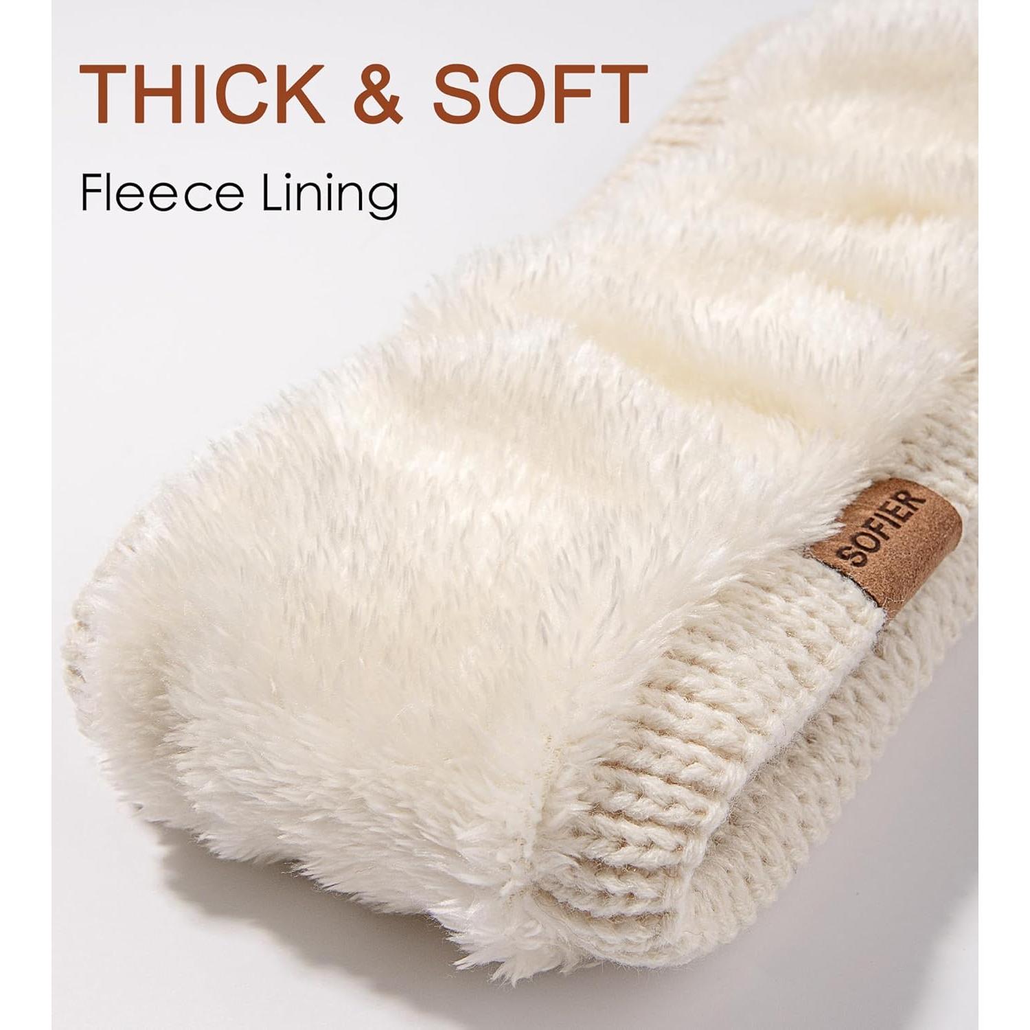 Diadema de Invierno Sofier para Mujeres - Calentador de Oídos Tejido Suave