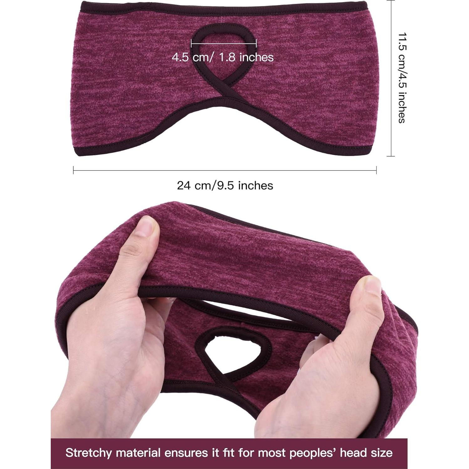 Tatuo 3 Pcs Calentadores de Oídos Forro Polar para Mujeres