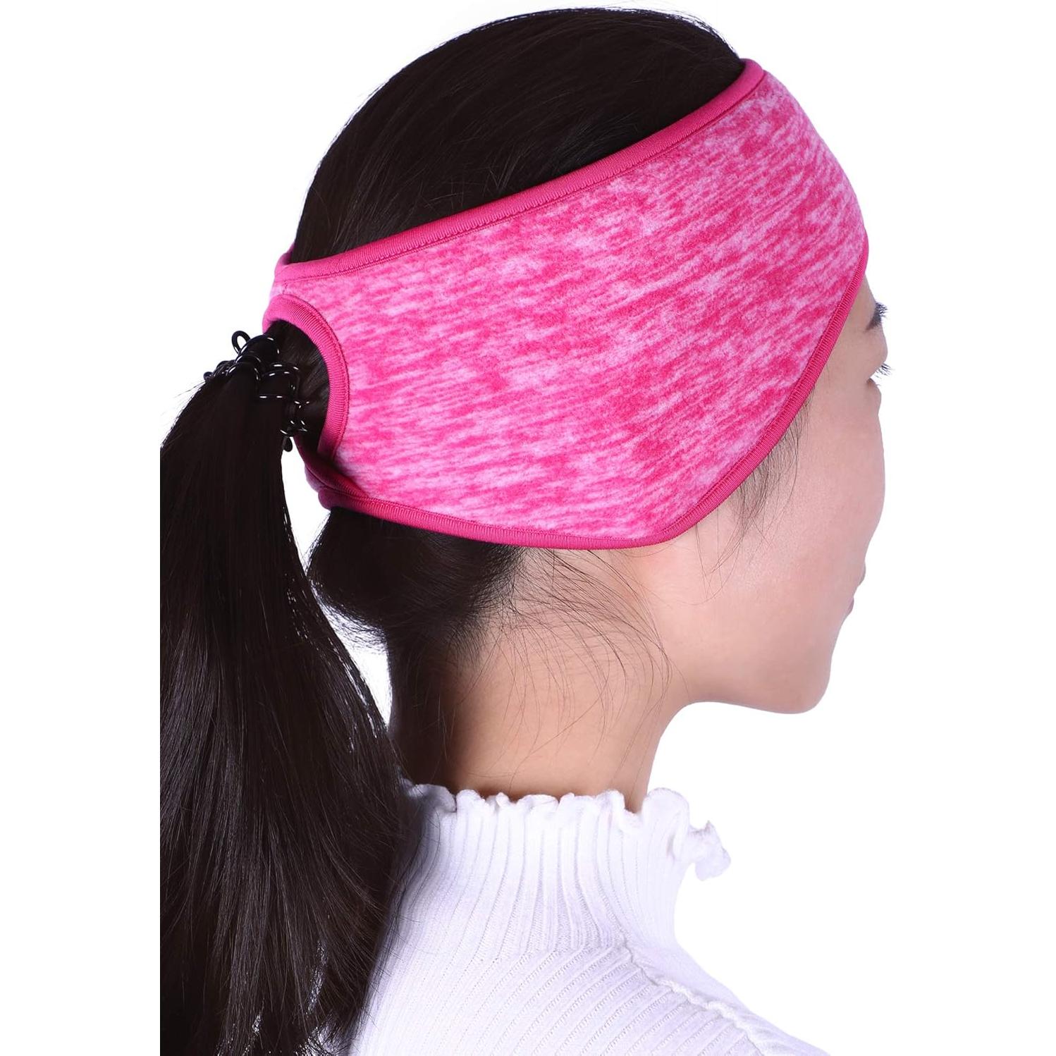 Tatuo 3 Pcs Calentadores de Oídos Forro Polar para Mujeres