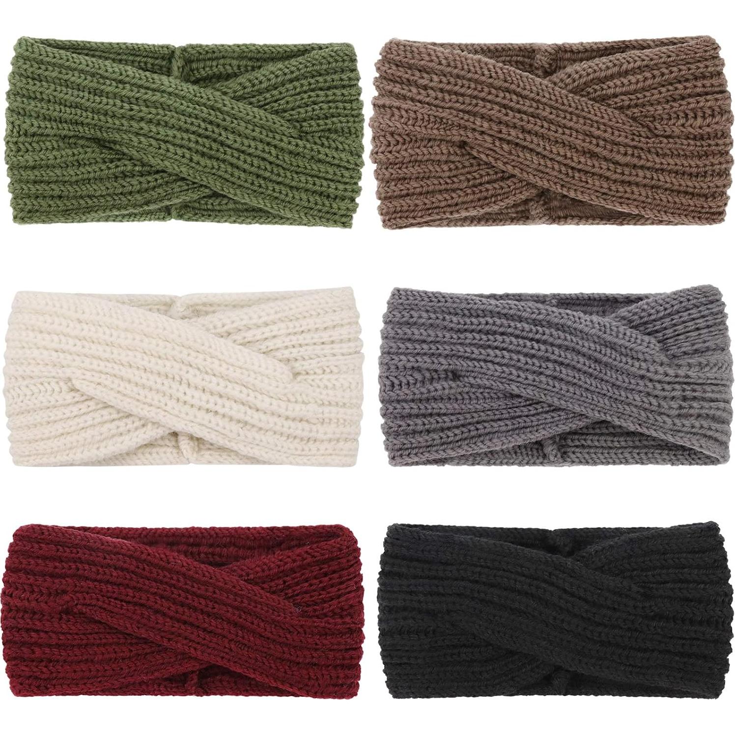 Banda de Cabeza de Invierno DRESHOW para Mujeres - Paquete de 6
