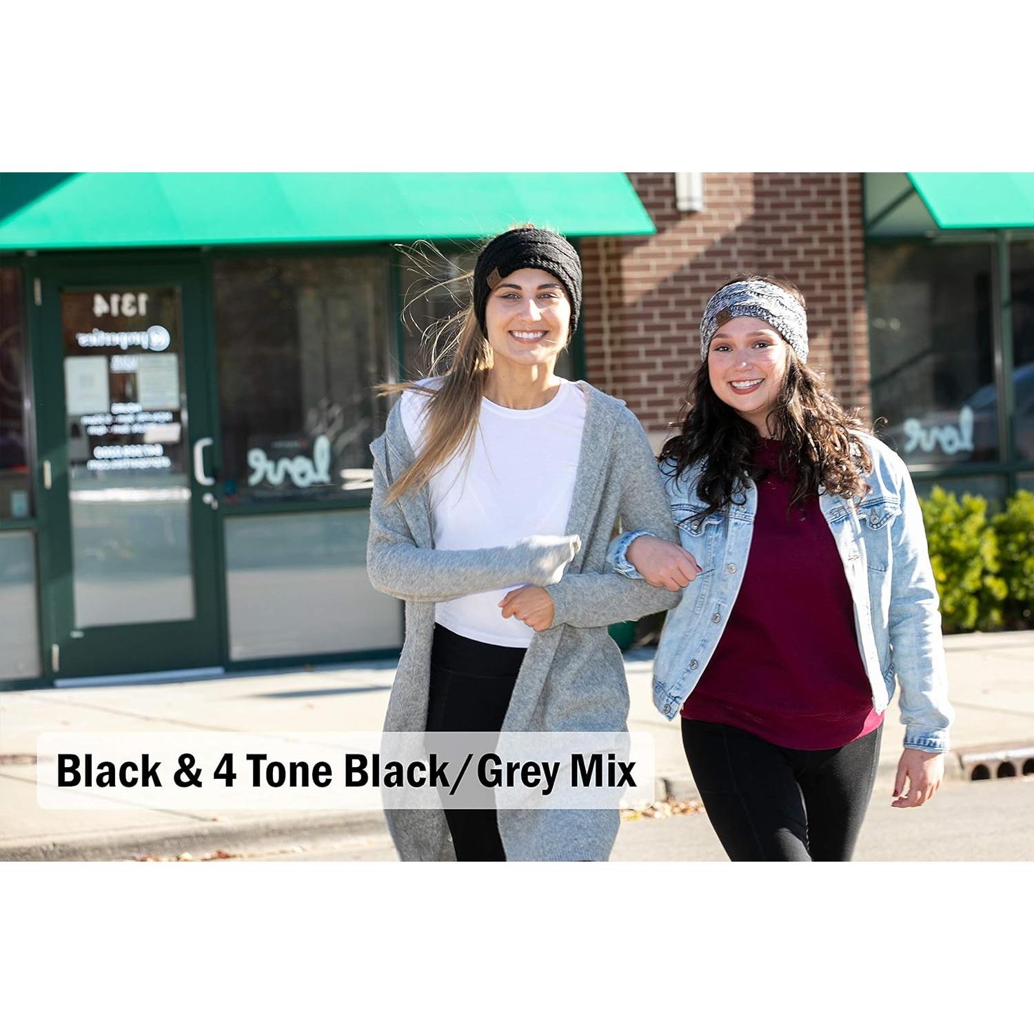 Diadema Calentadora de Oídos Funky Junque Naranja para Mujeres