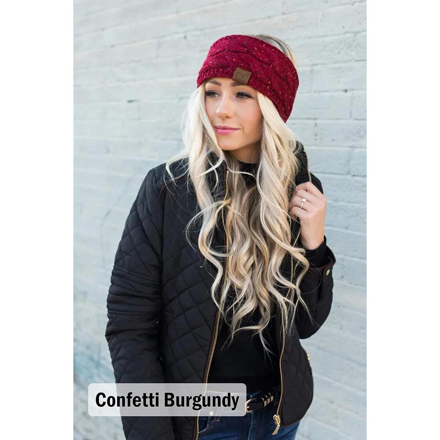 Diadema Calentadora de Oídos Funky Junque Naranja para Mujeres