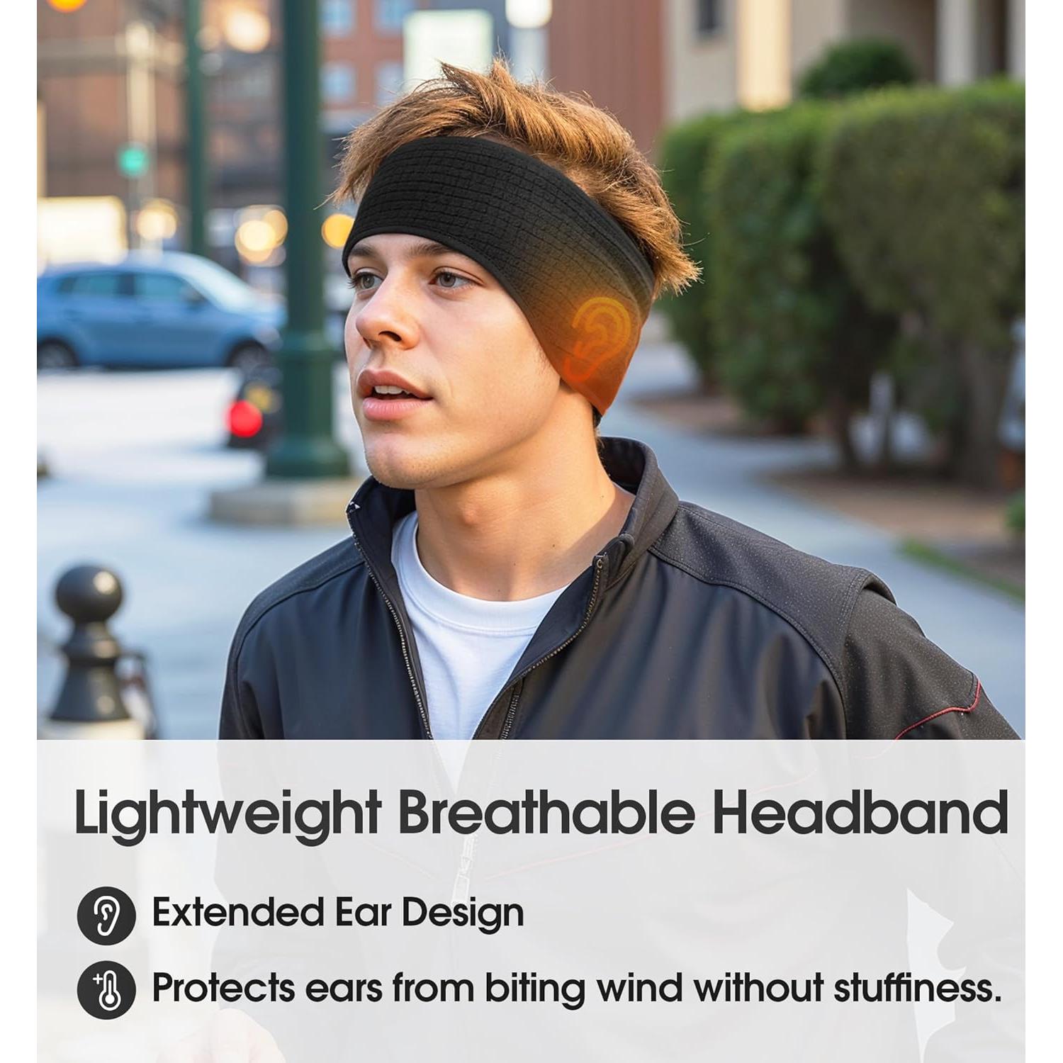 Diadema de Forro Polar SUNMECI - Ligeras y Cálidas para Invierno