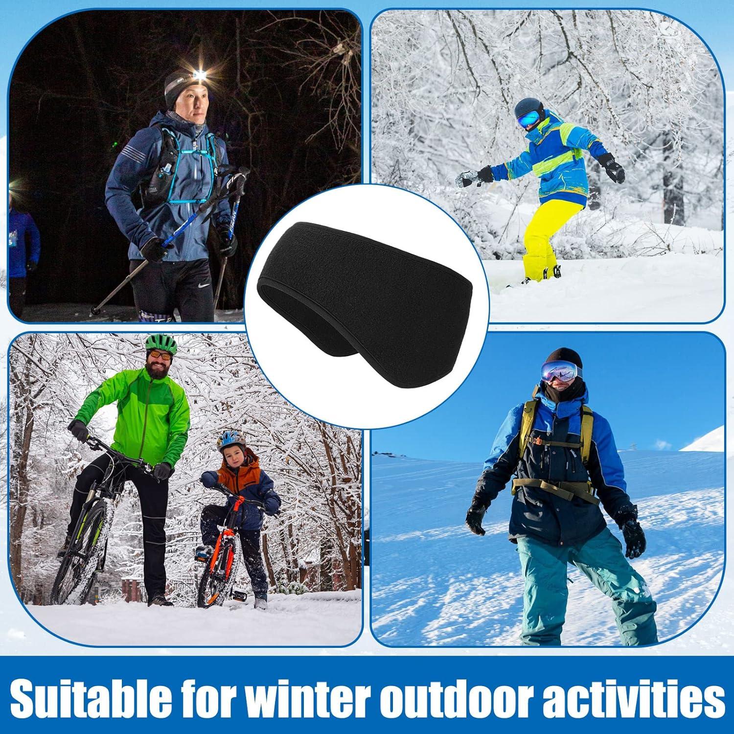 50 Diademas Térmicas Handepo para Oídos Invierno Negras