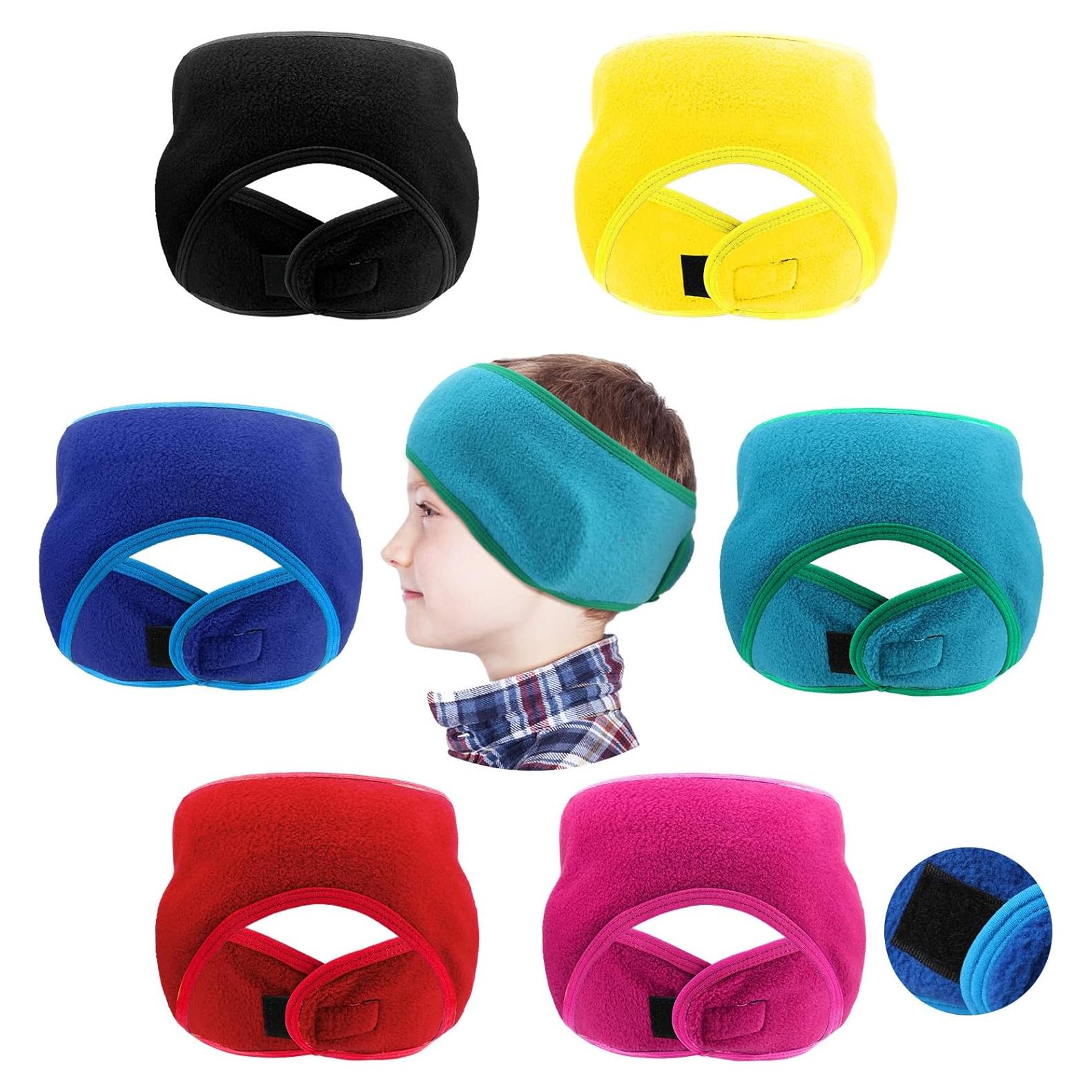 Diademas Aislantes para Niños Eurzom - 6 Piezas Forro Polar