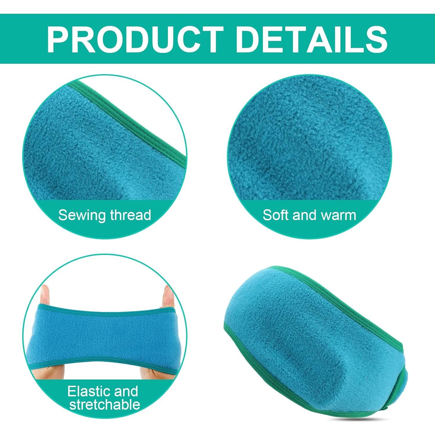 Diademas Aislantes para Niños Eurzom - 6 Piezas Forro Polar