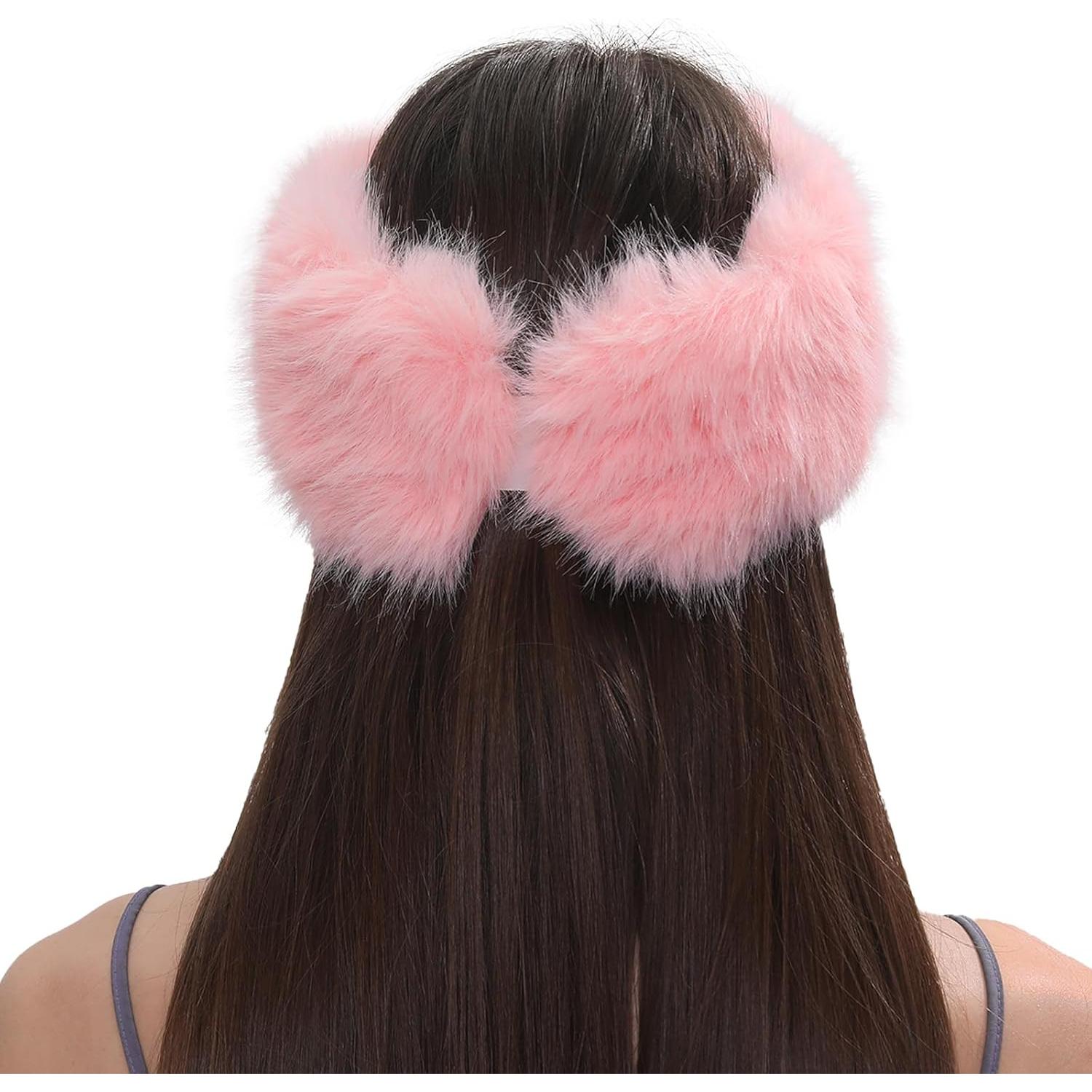 Diadema de Piel Sintética Fancylovesotio Rosa para Mujeres