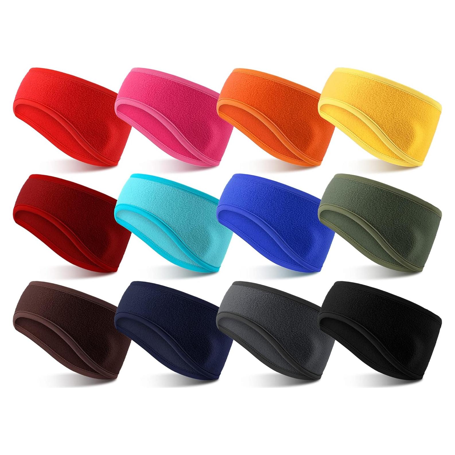 12 Bandas Calentadoras de Oídos para Niños Handepo - Forro Polar