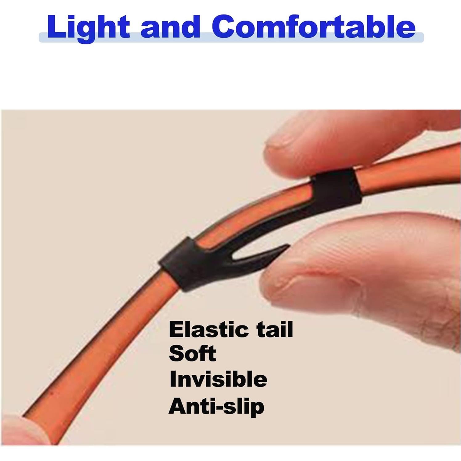 Sujetadores de Orejas para Gafas LVVFIT Mini Antideslizantes