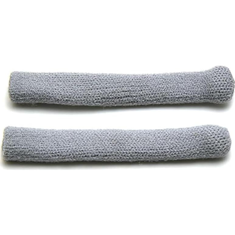 Booge 2 Pair Anti-Slip Soft Knitting Fabric Eyeglasses Temple Tips Sleeve Retainer