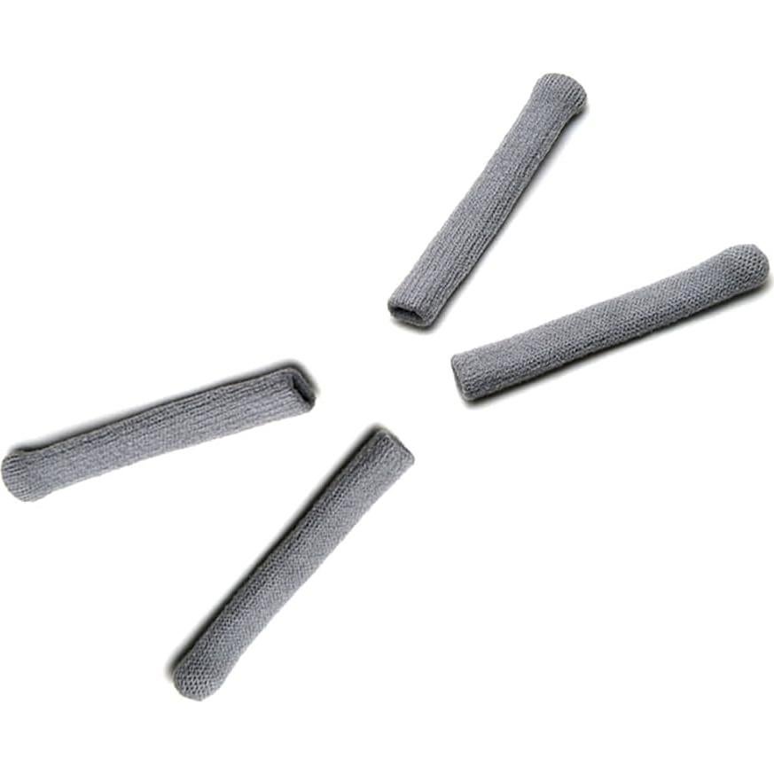 Booge 2 Pair Anti-Slip Soft Knitting Fabric Eyeglasses Temple Tips Sleeve Retainer