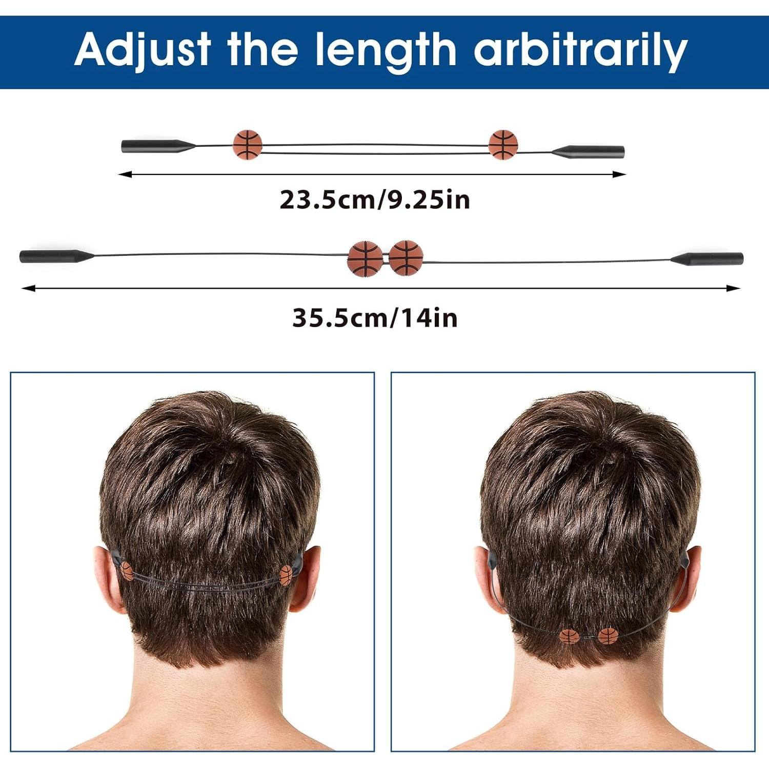 Correa Ajustable para Gafas Amabro 2PCS 35.5cm Deportiva