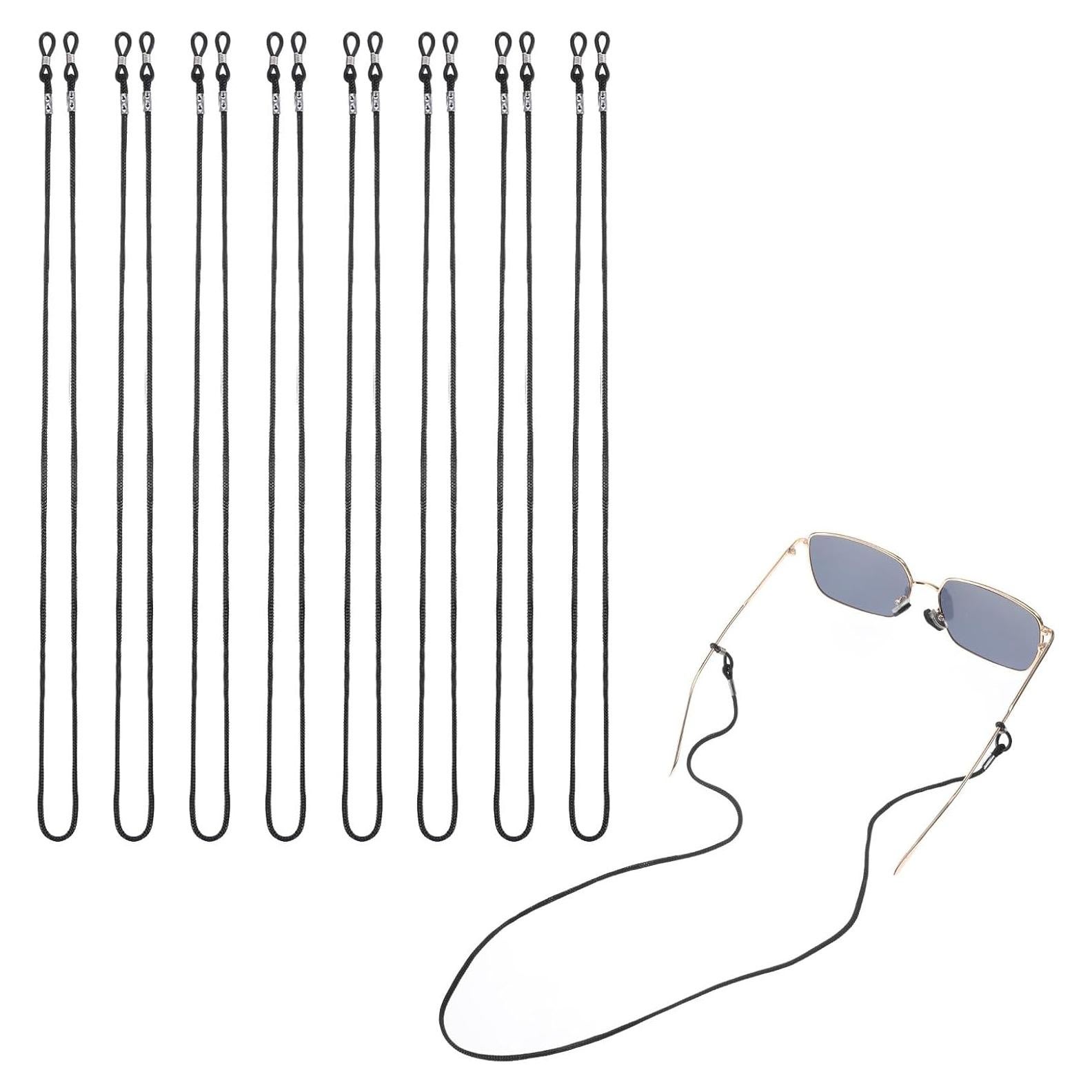 8 Correas Antideslizantes para Gafas Aiyorse - Soporte Deportivo