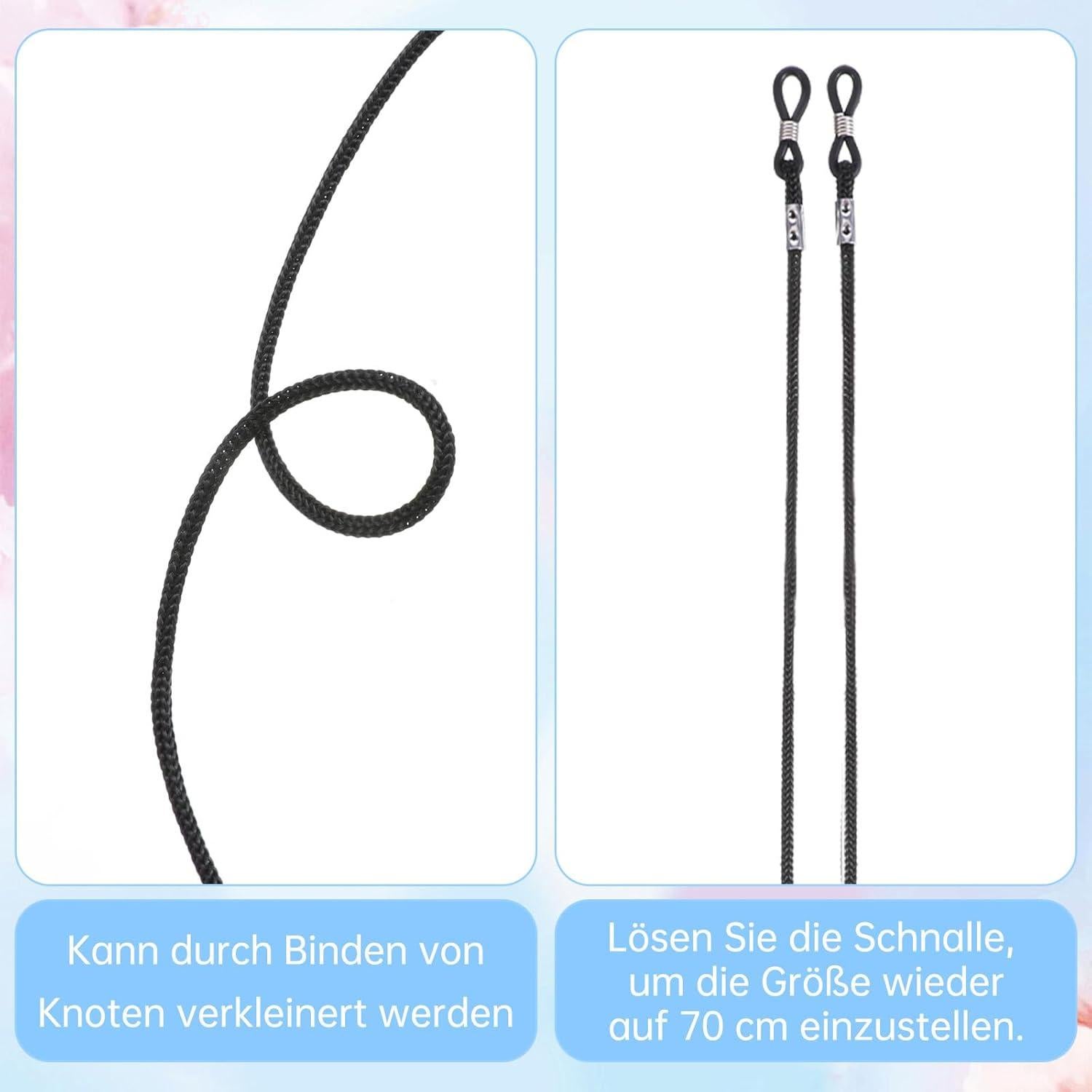 8 Correas Antideslizantes para Gafas Aiyorse - Soporte Deportivo