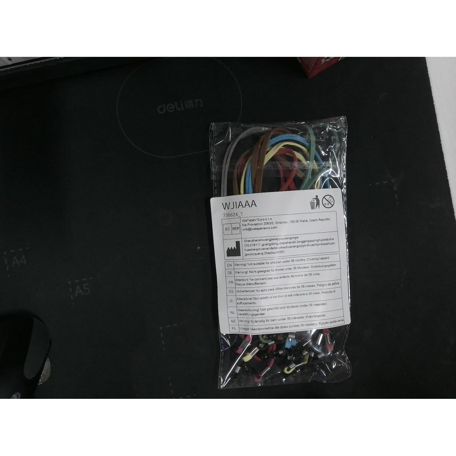 10 Correas Ajustables para Gafas WJIAAA - Multicolor 32 cm