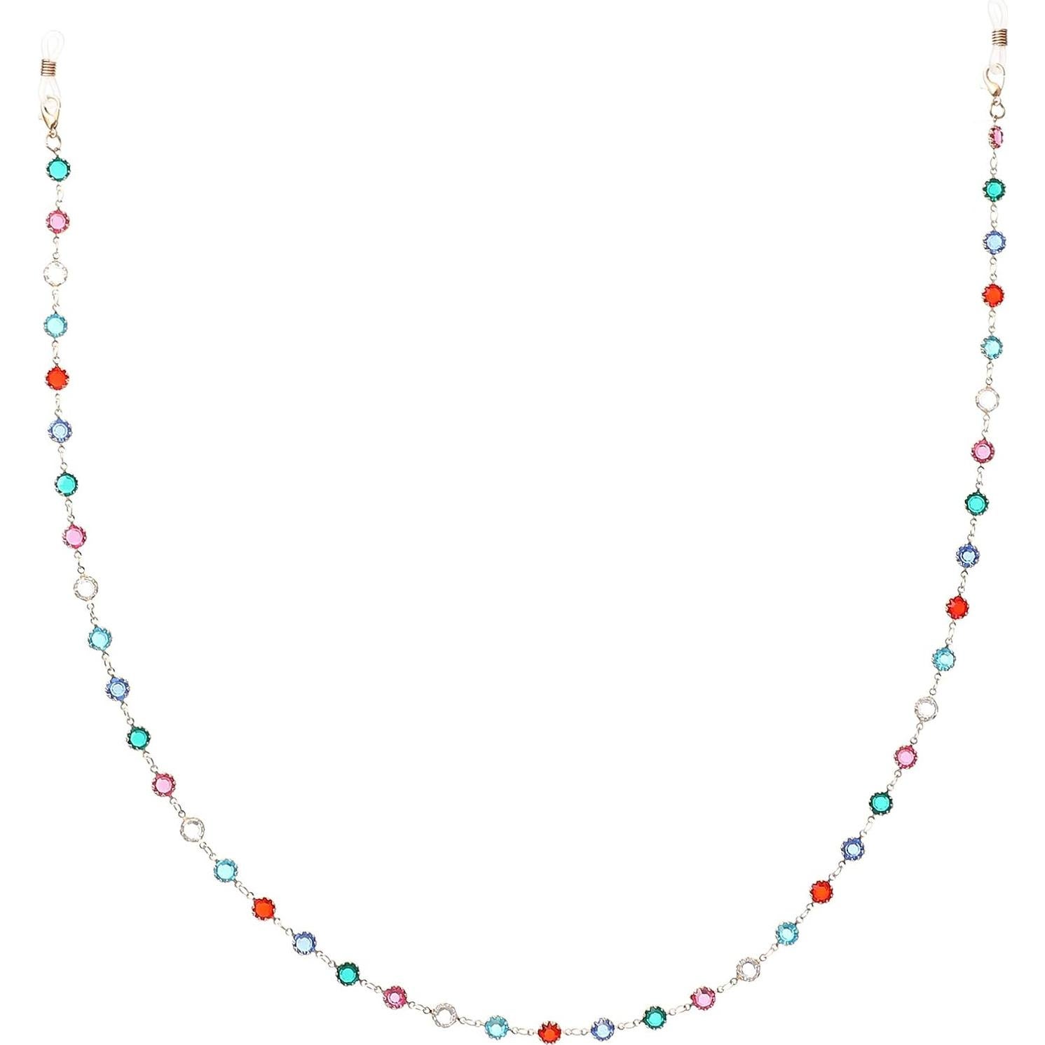 Cadena de Gafas Yvey para Mujeres 65cm Colorido Antideslizante