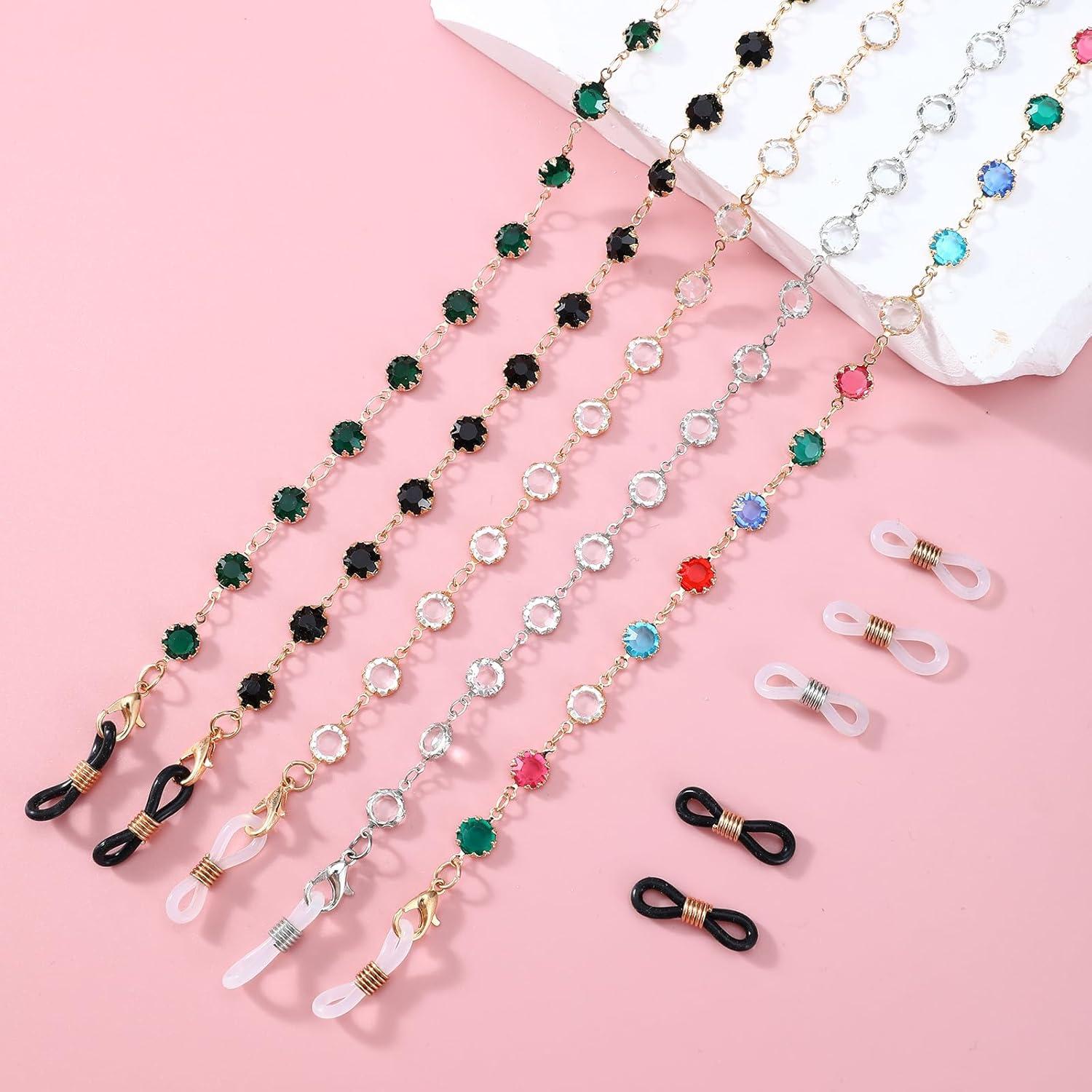 Cadena de Gafas Yvey para Mujeres 65cm Colorido Antideslizante