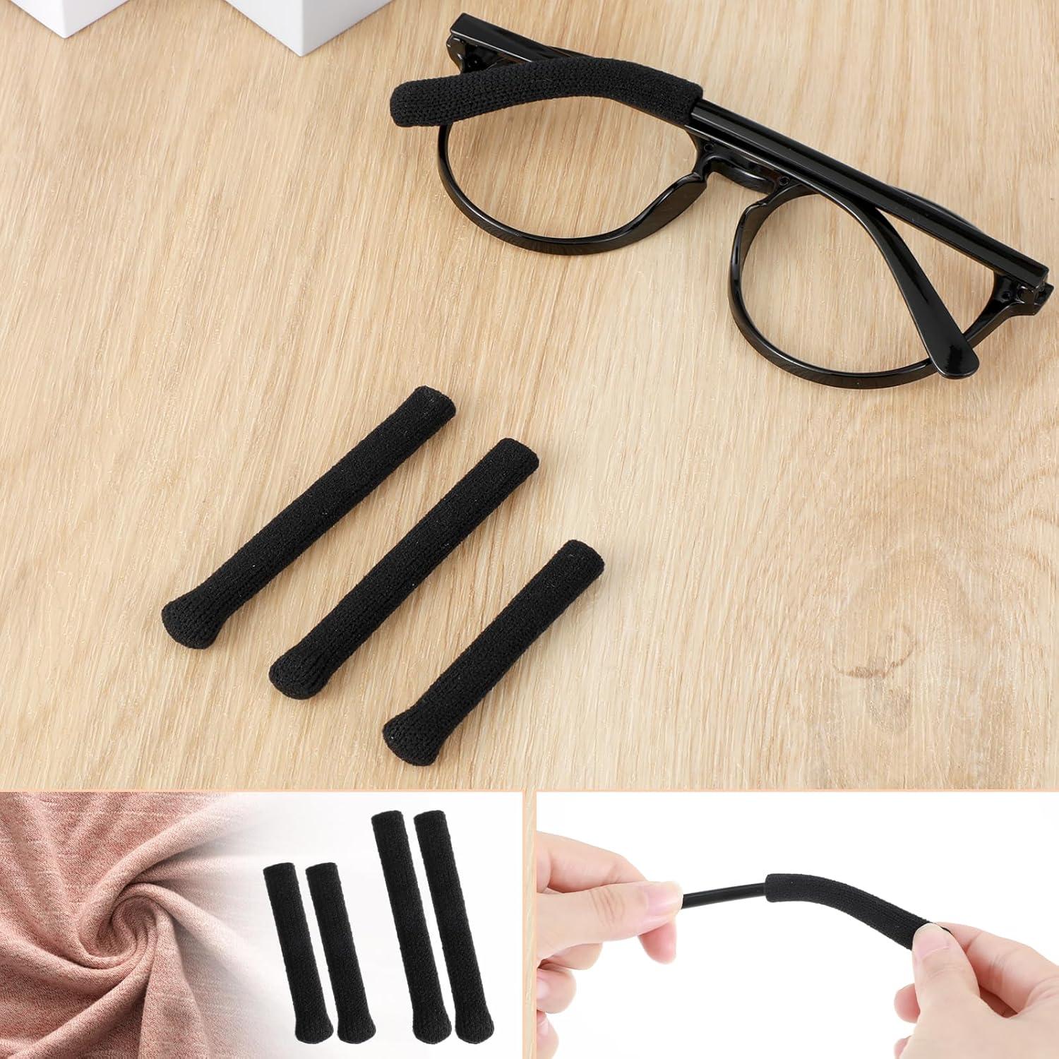 Cojines para Orejas de Gafas Ouligay - 4 Pares Antideslizantes