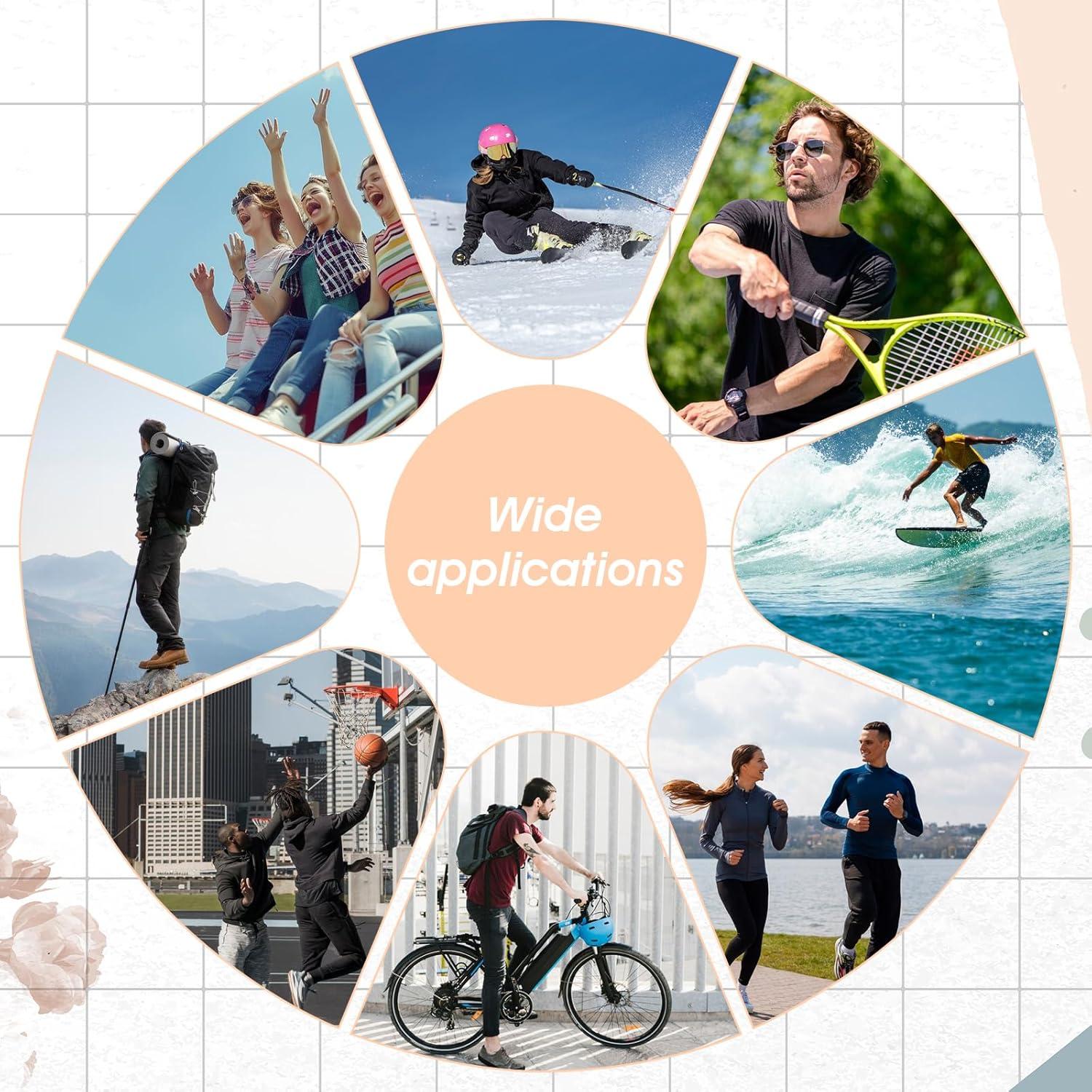 Cojines para Orejas de Gafas Ouligay - 4 Pares Antideslizantes