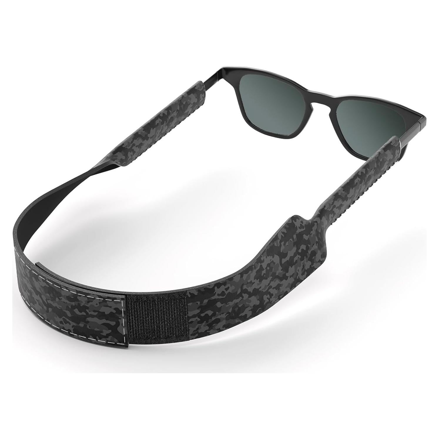 Correa Flotante para Gafas de Sol Neopreno Ajustable Camuflaje