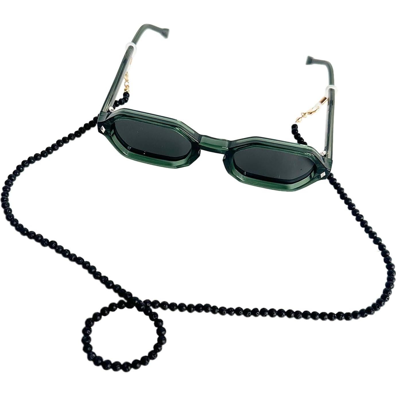 Cadena de Gafas de Piedra Natural 74 cm - Accesorio Unisex