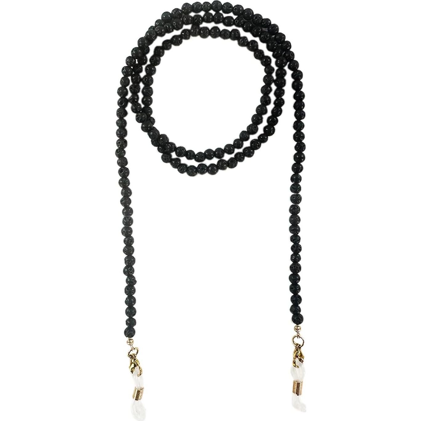 Cadena de Gafas de Piedra Natural 74 cm - Accesorio Unisex