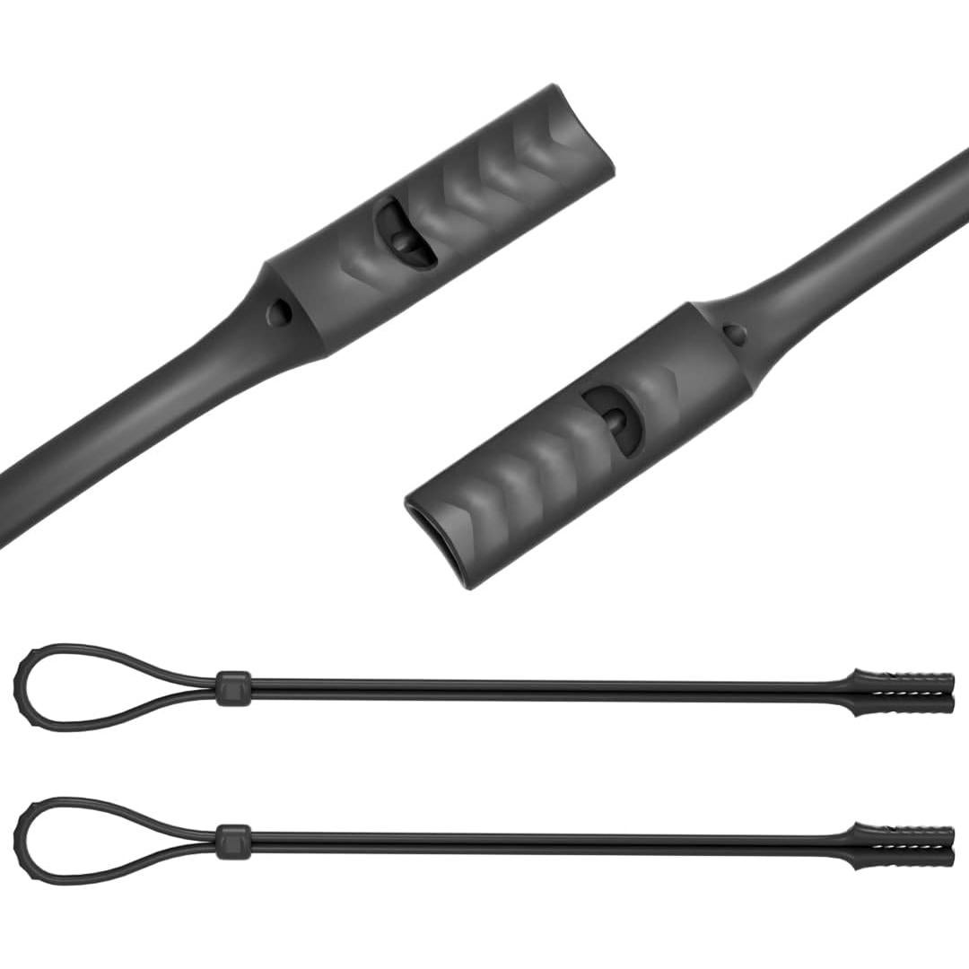 Correa para Gafas A'ceisme Ajustable Silicona 51 cm Negra