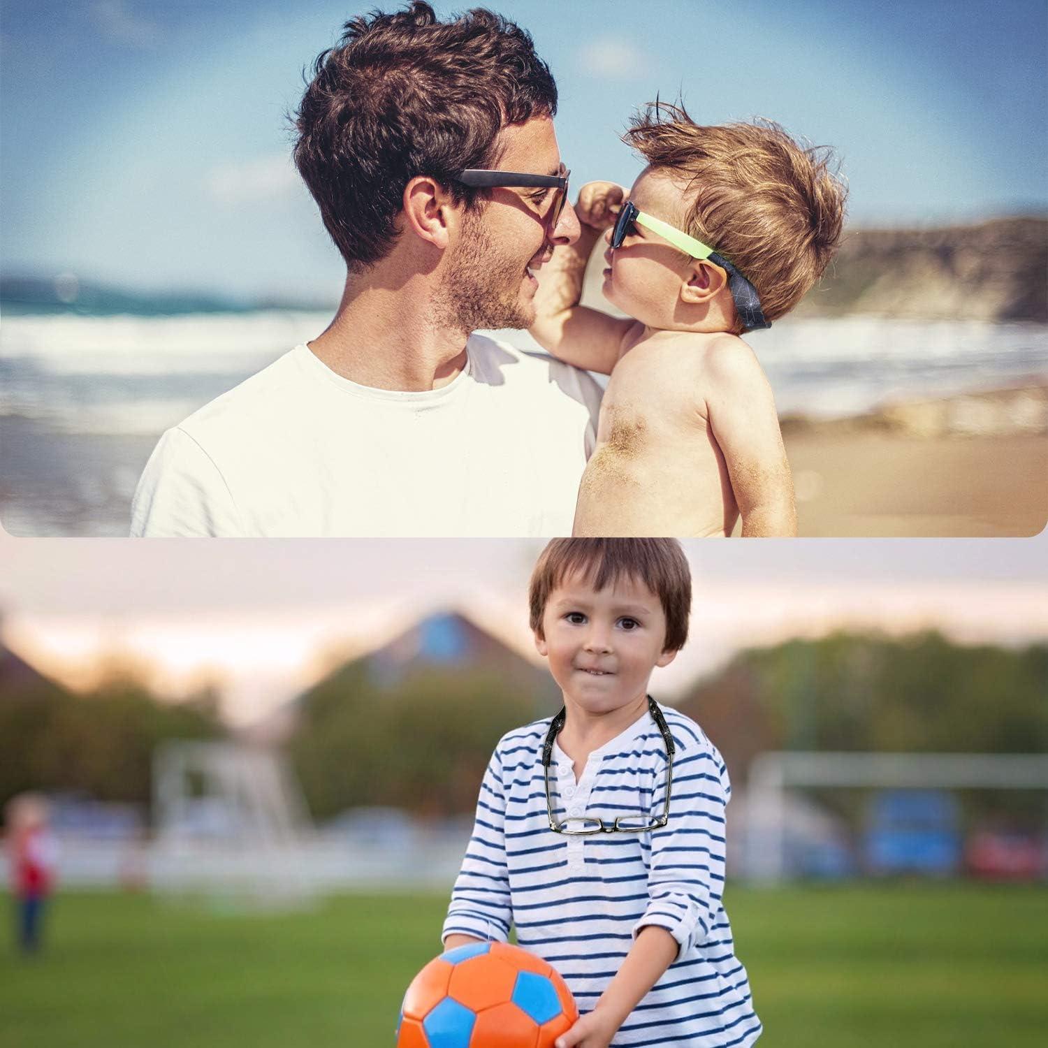 Retenedor de Gafas Spider Kids Neopreno Ajustable Rojo-Negro