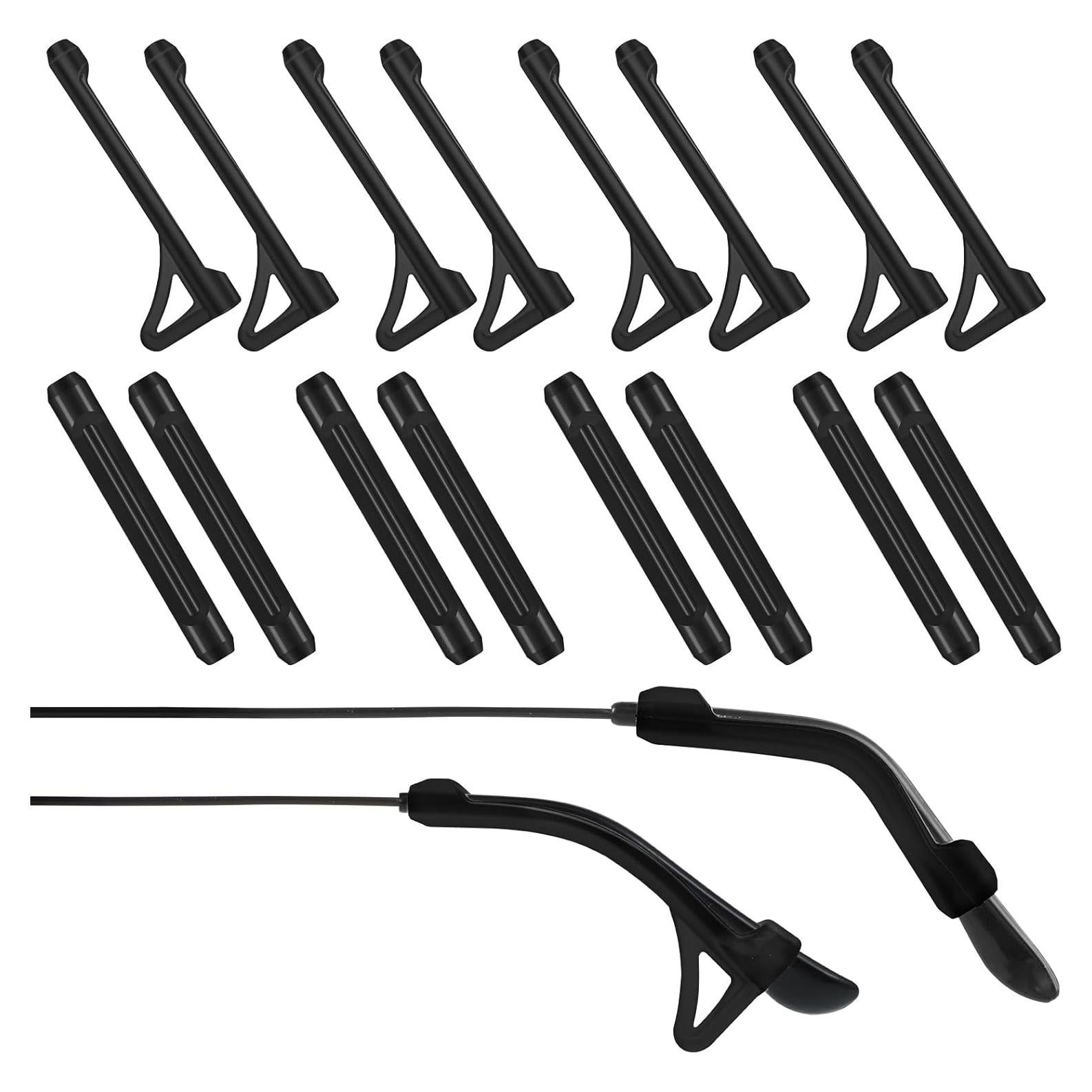 12 Sujetadores Antideslizantes para Gafas Quilax - Silicona Suave