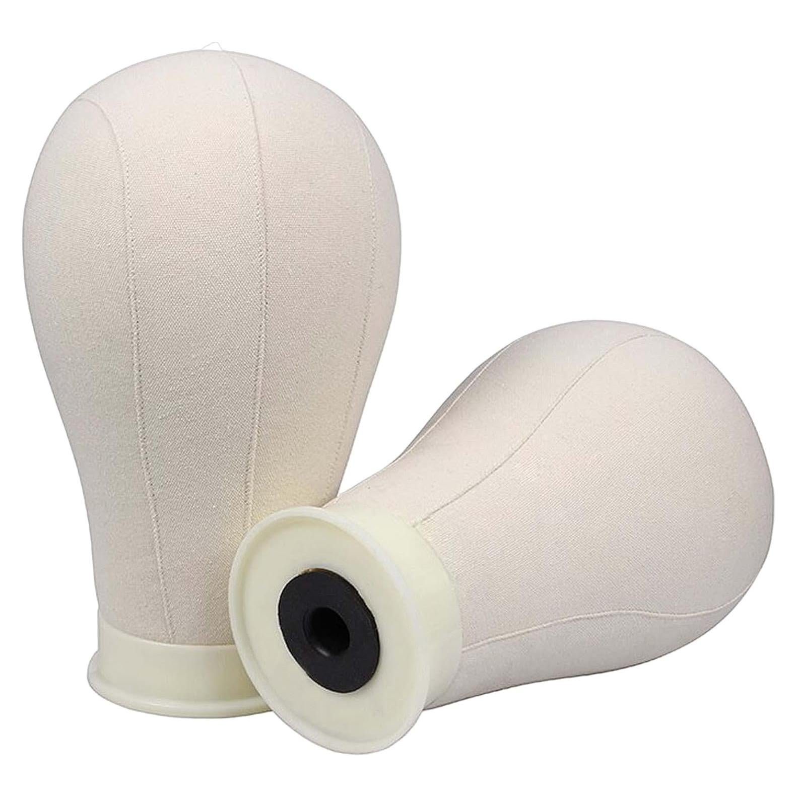 Cabeza de Lienzo Beauty Trendz 22" para Pelucas - Soporte Duradero