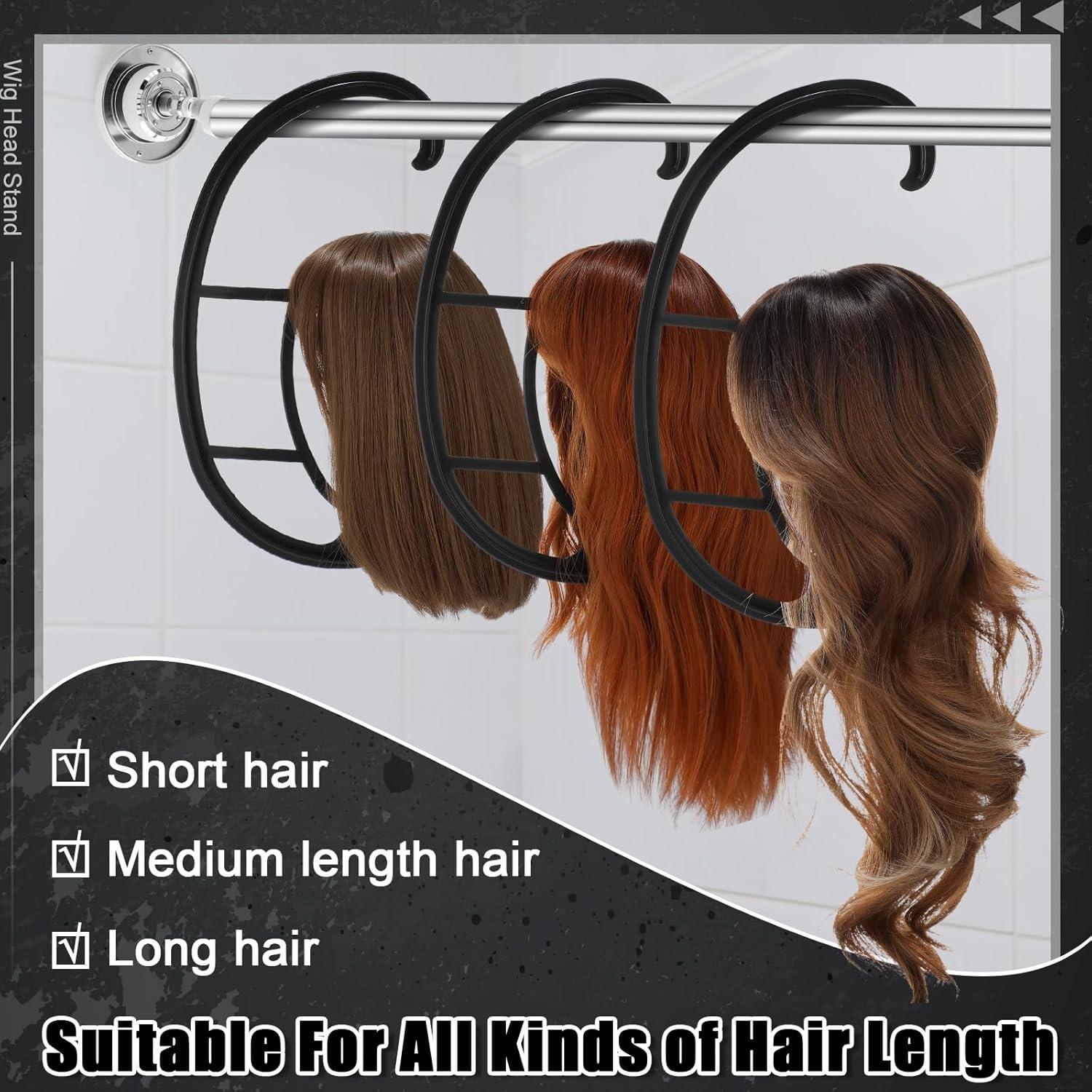 Soporte de Peluca ProSuites con Peine - Set de Viaje 25.9 cm