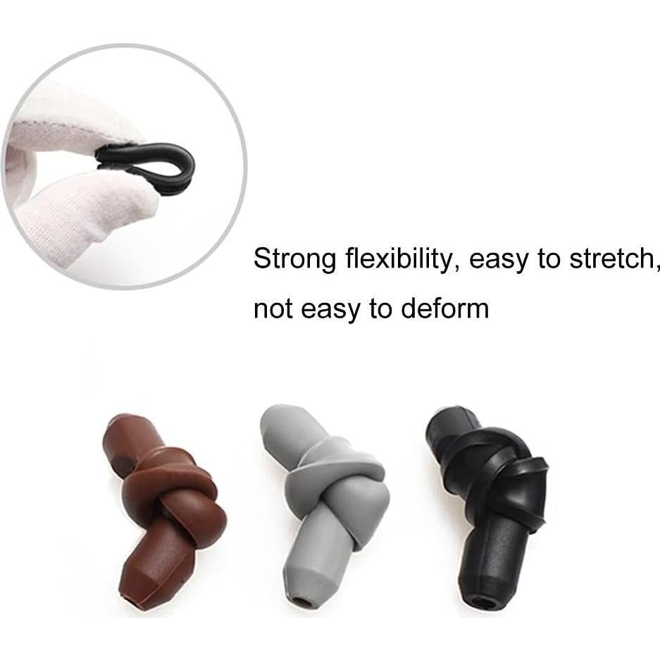 Fundas Antideslizantes para Patas de Gafas Medsuo - 4 Pares