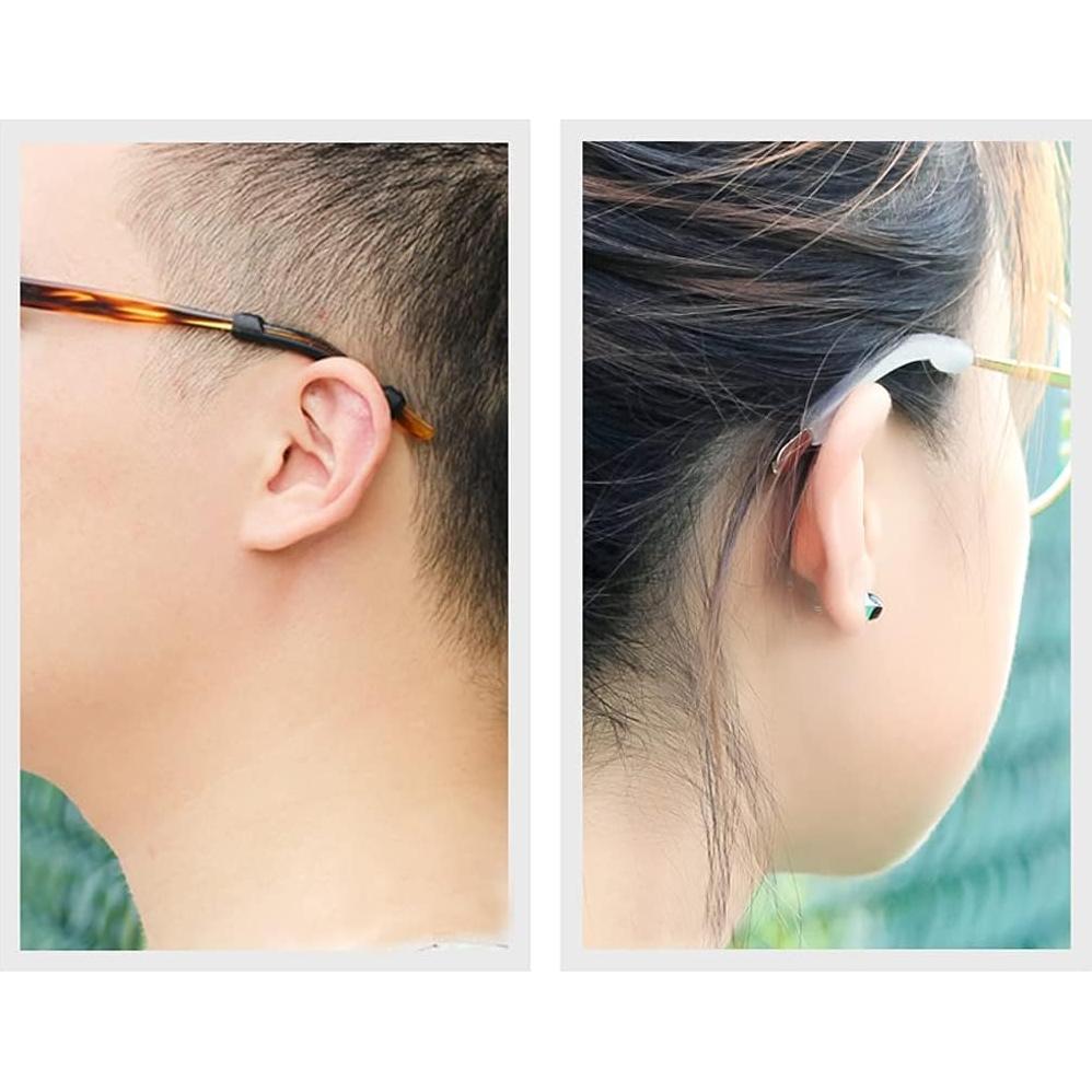 Fundas Antideslizantes para Patas de Gafas Medsuo - 4 Pares