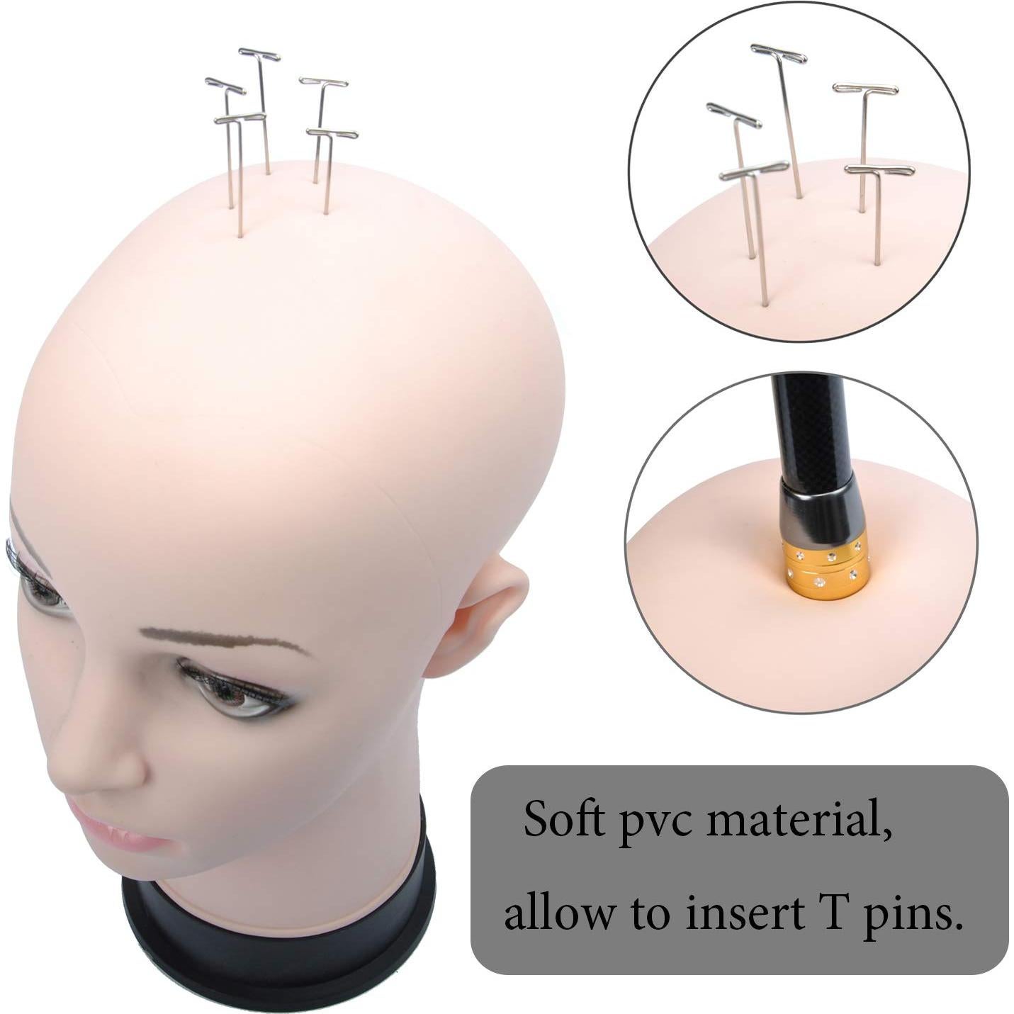 Cabeza de Maniquí Beige BHD Beauty 28 cm para Pelucas