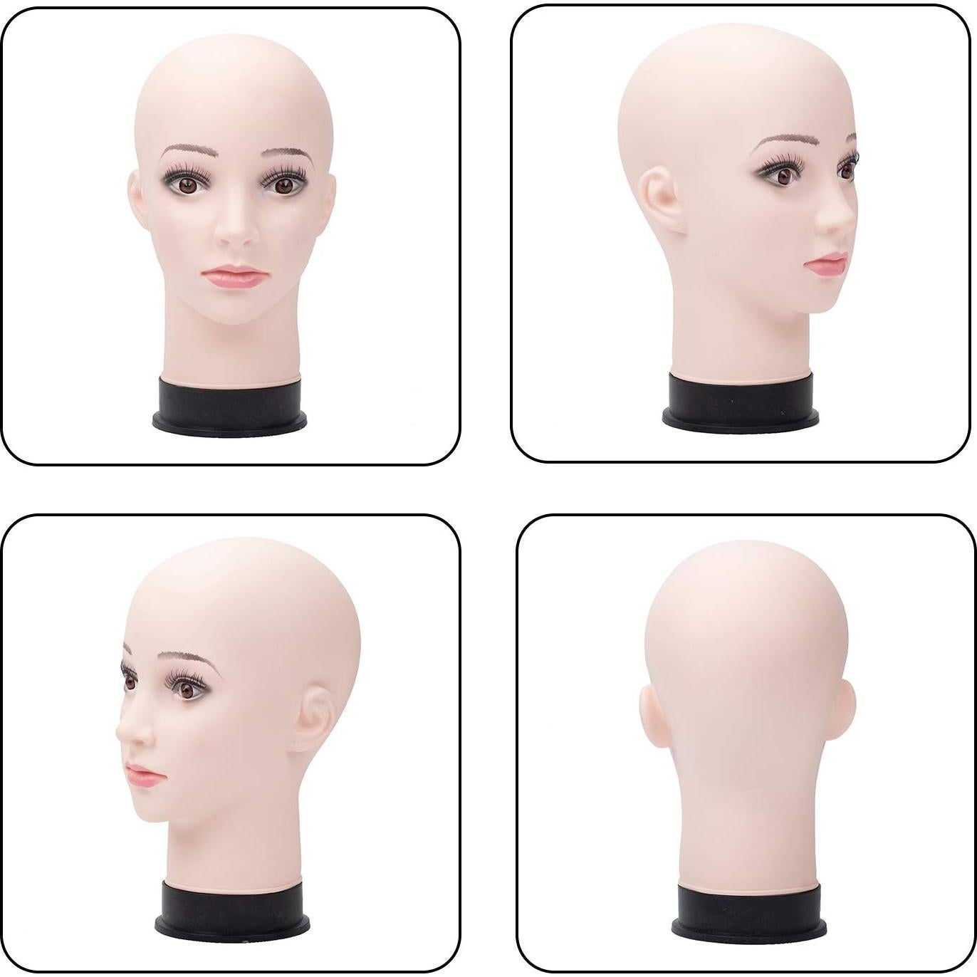 Cabeza de Maniquí Beige BHD Beauty 28 cm para Pelucas