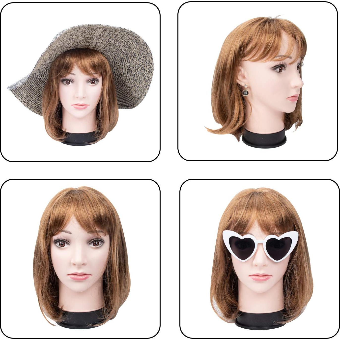 Cabeza de Maniquí Beige BHD Beauty 28 cm para Pelucas