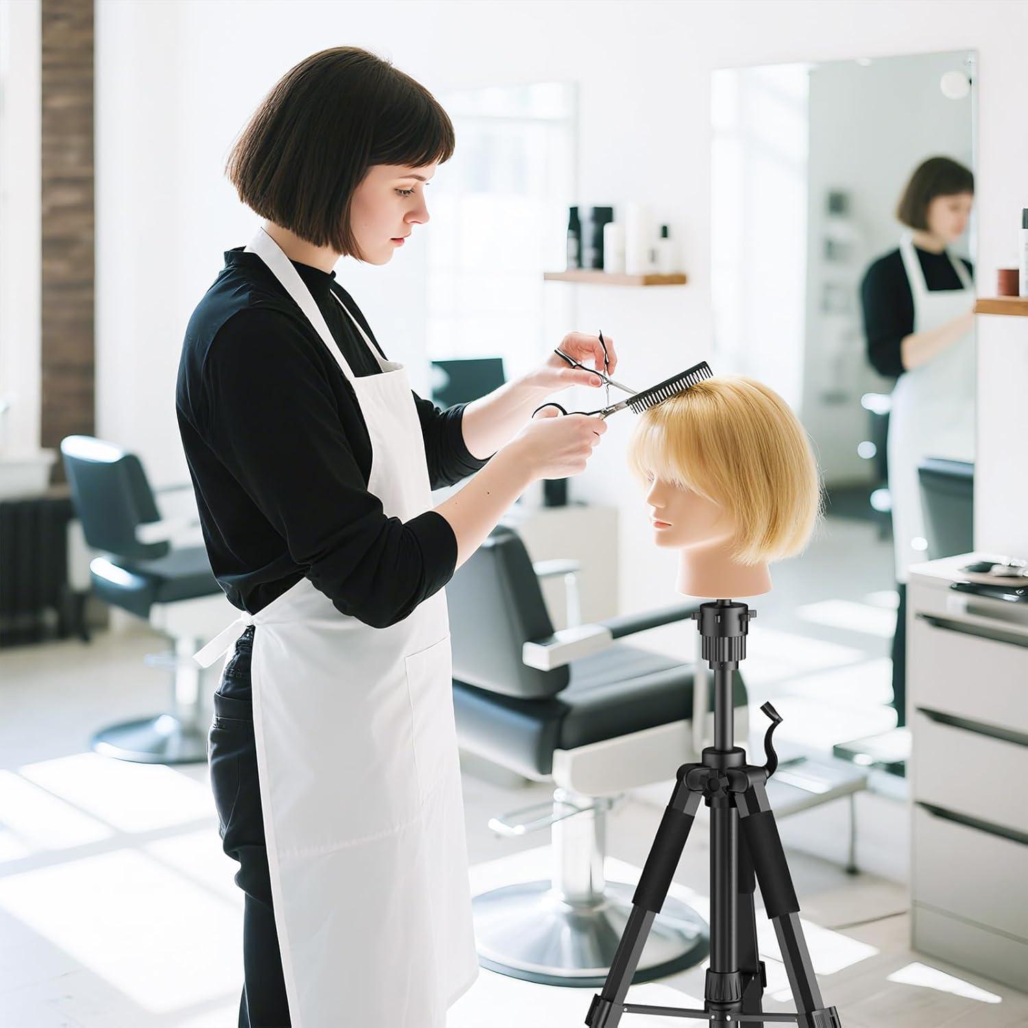 Soporte de Peluca Trípode Retbtnm Ajustable 54 cm Metal