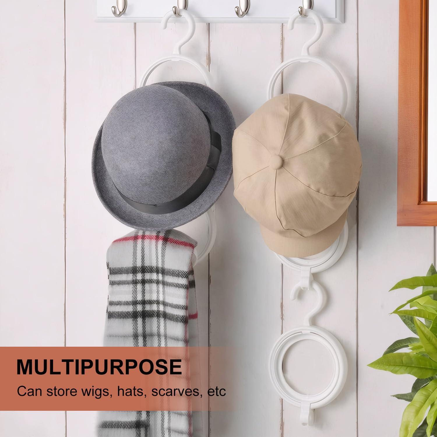 Paquete de 20 perchas para pelucas KUKLIPJIM - Almacenamiento versátil