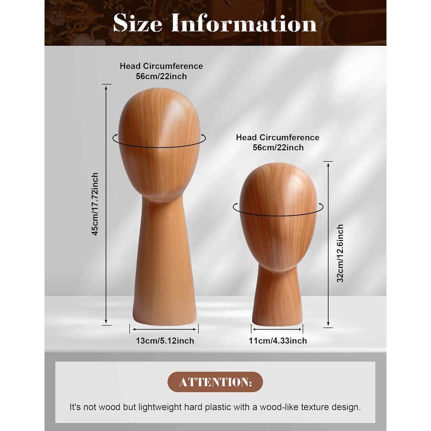 Soporte de Exhibición para Sombreros y Pelucas CHADWICK 32 cm