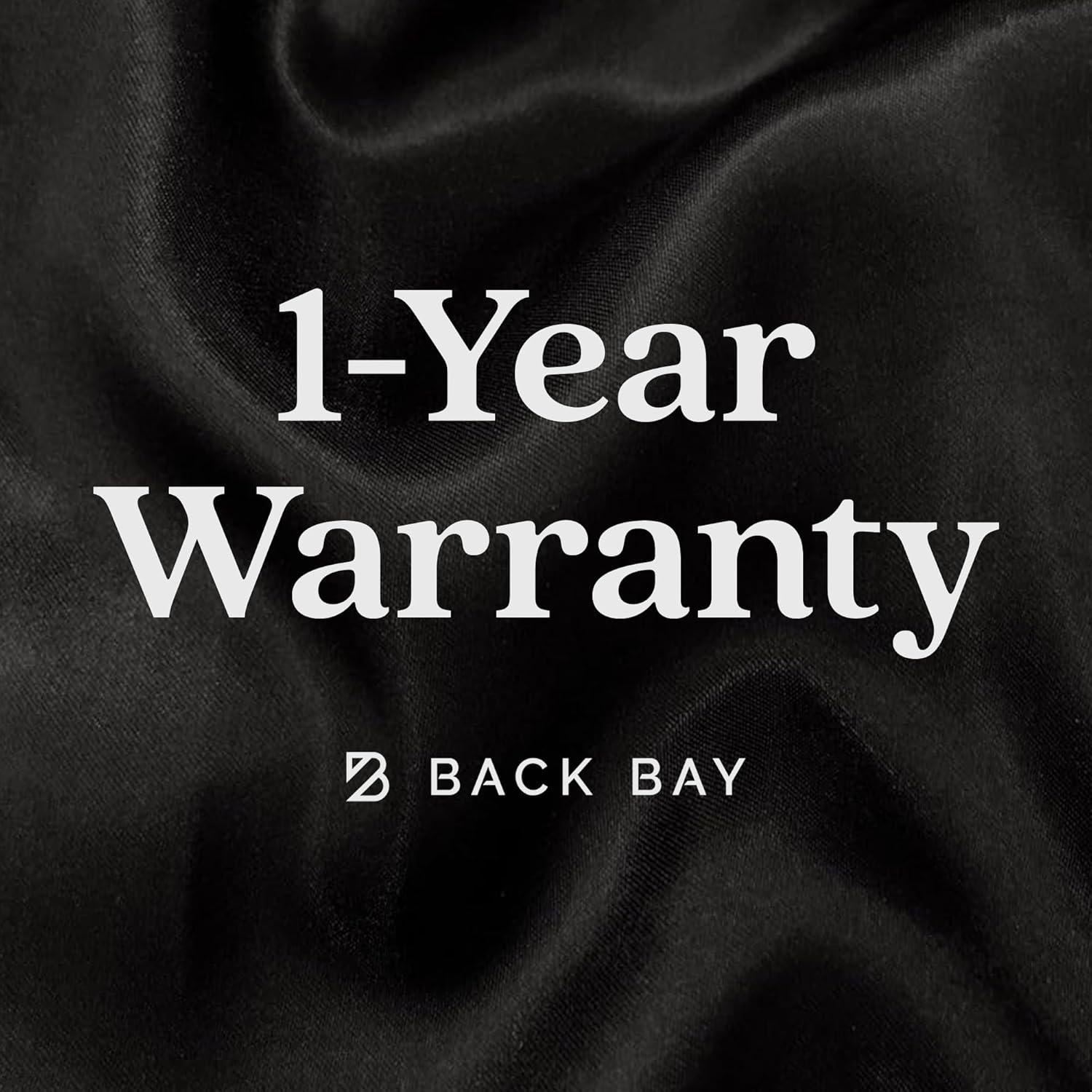 Mascarilla de Sueño Bluetooth Back Bay SilkSound Negra