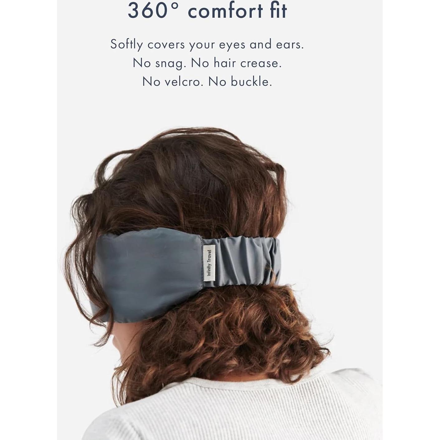 Máscara de Sueño de Bambú Huzi Design - 100% Bloqueo de Luz