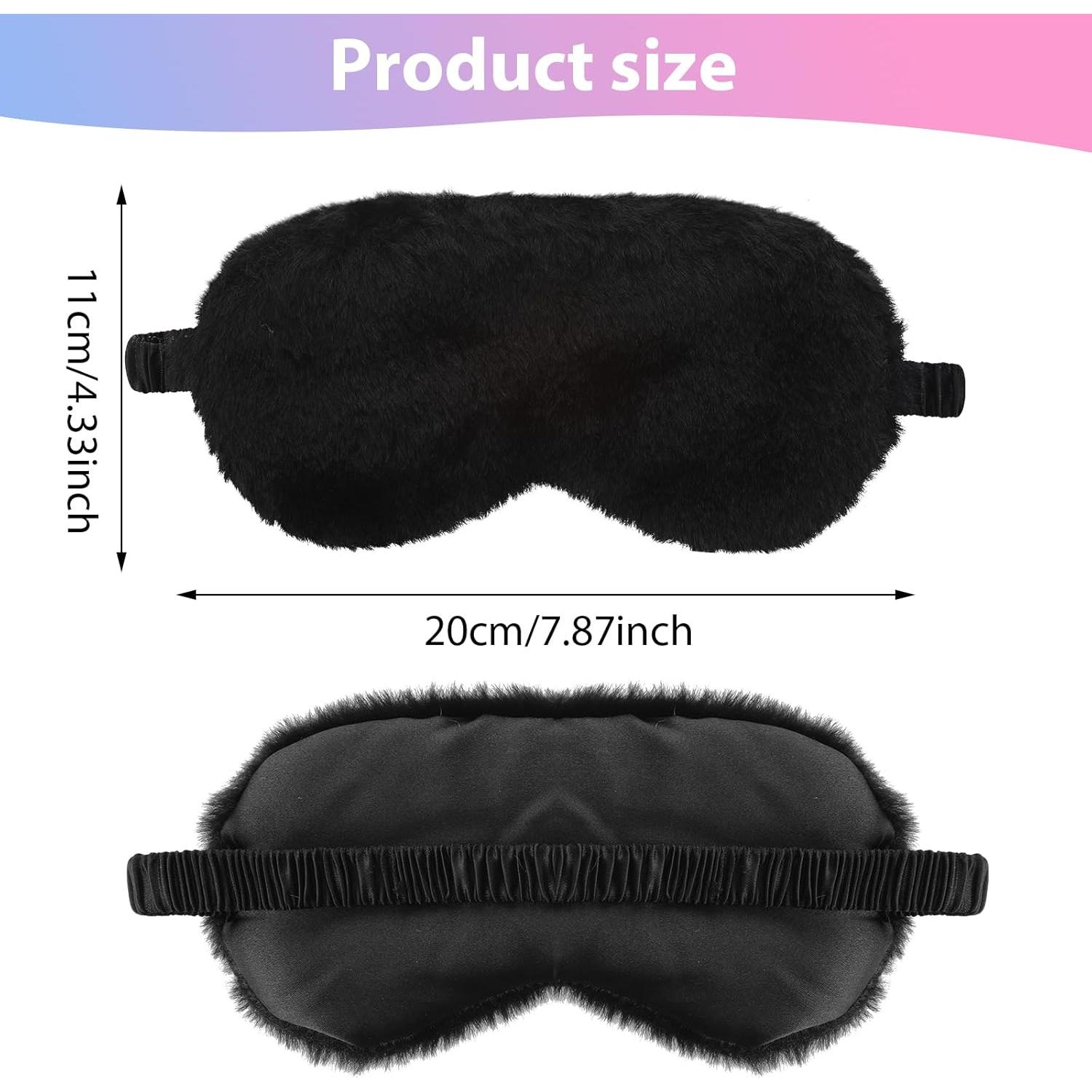 3 Pcs Máscaras de Ojos de Felpa WY LIGHTING para Dormir
