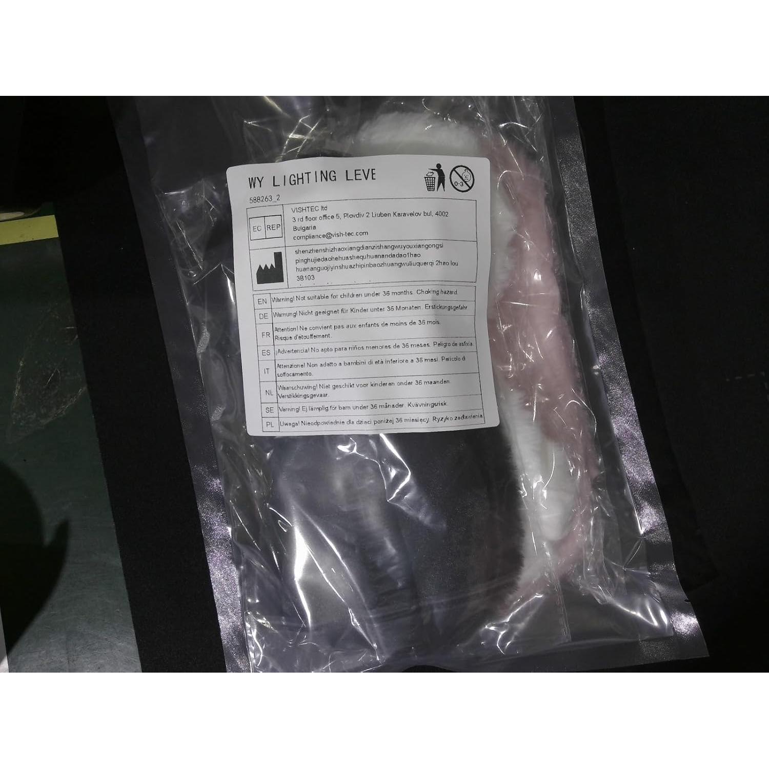 3 Pcs Máscaras de Ojos de Felpa WY LIGHTING para Dormir