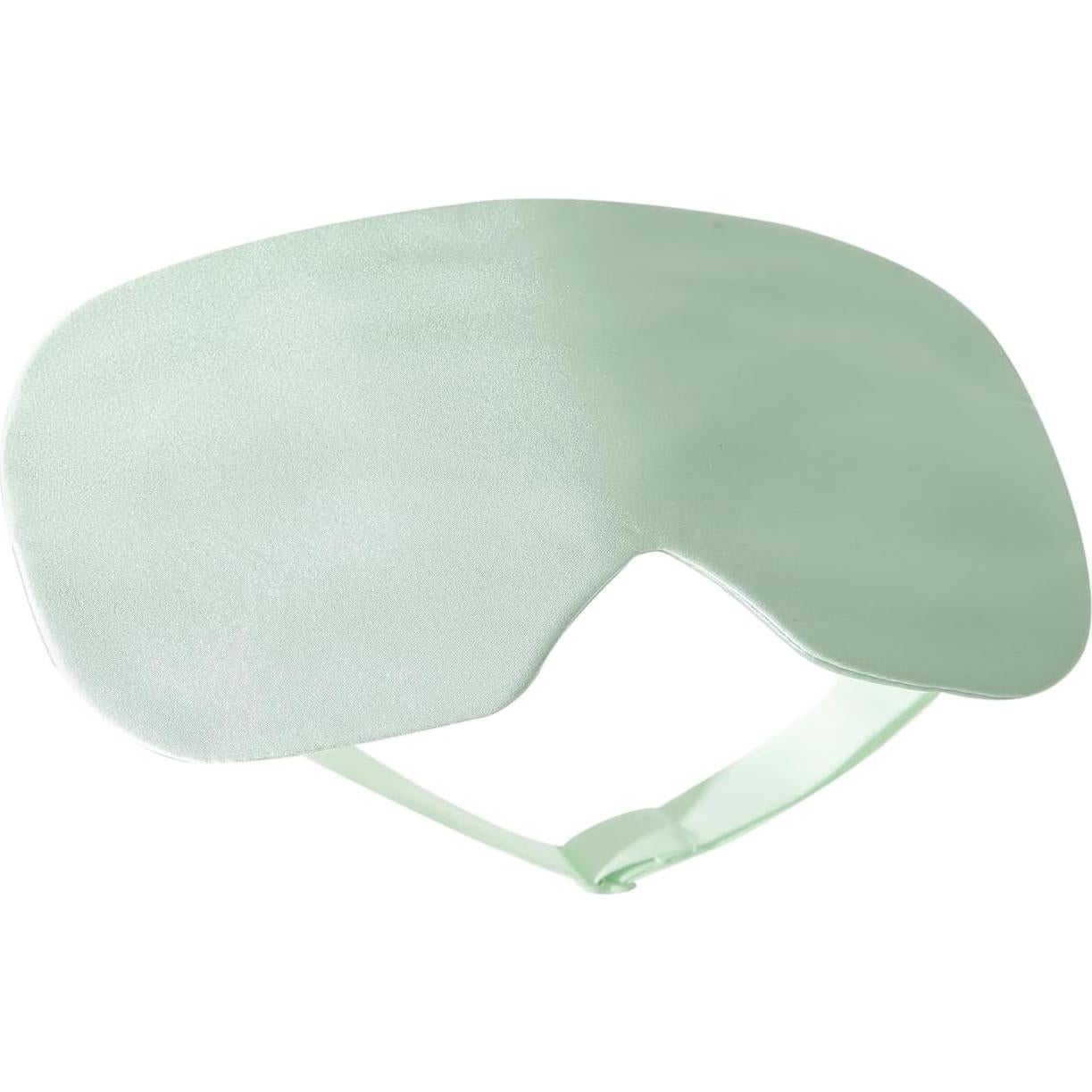 Máscara de Sueño de Seda de Morera ZOESMIEN Verde Menta