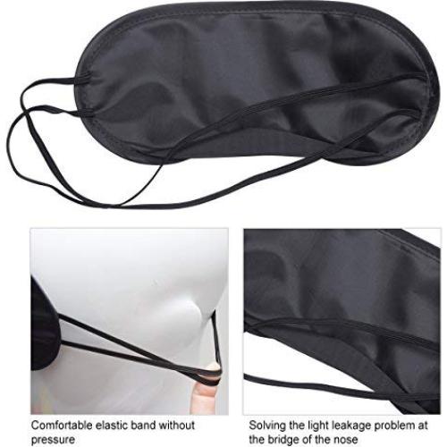 Conjunto 12 Máscaras de Sueño Coloridas Exacoo - Suaves y Lavables