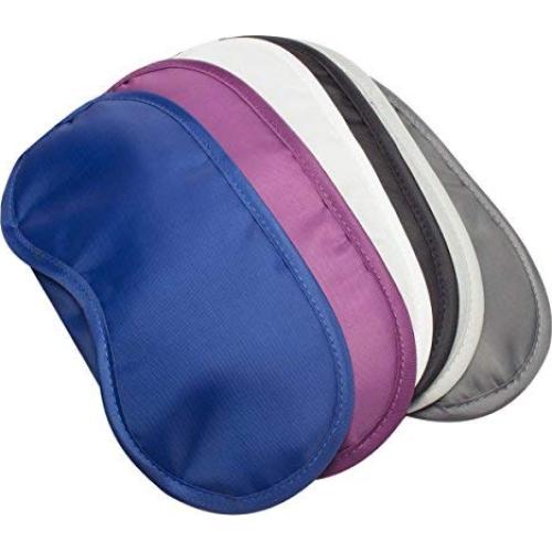 Conjunto 12 Máscaras de Sueño Coloridas Exacoo - Suaves y Lavables