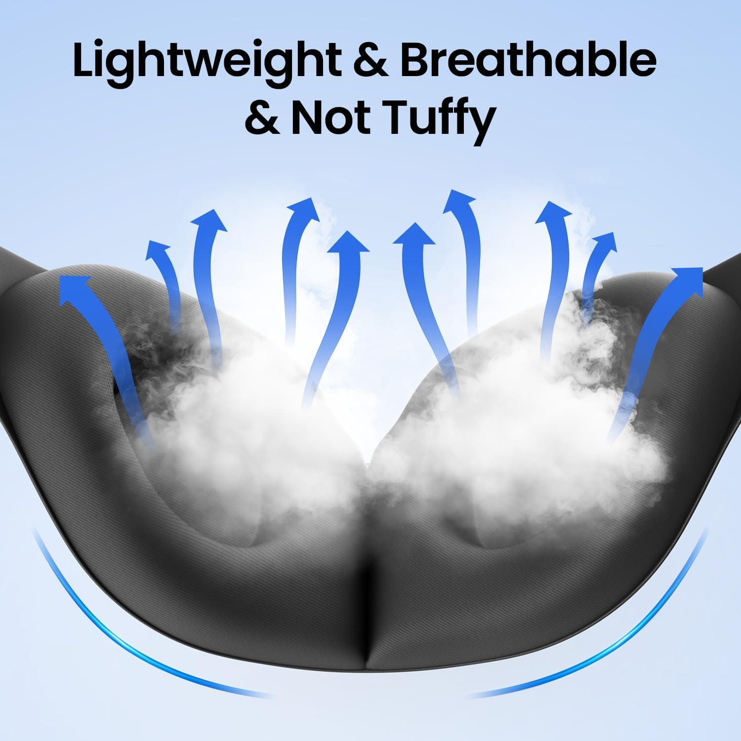 Máscara de Sueño 3D Algodón Bloqueadora Luz General