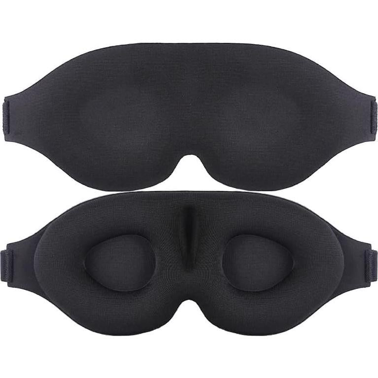 Máscara de Sueño 3D Algodón Bloqueadora Luz General