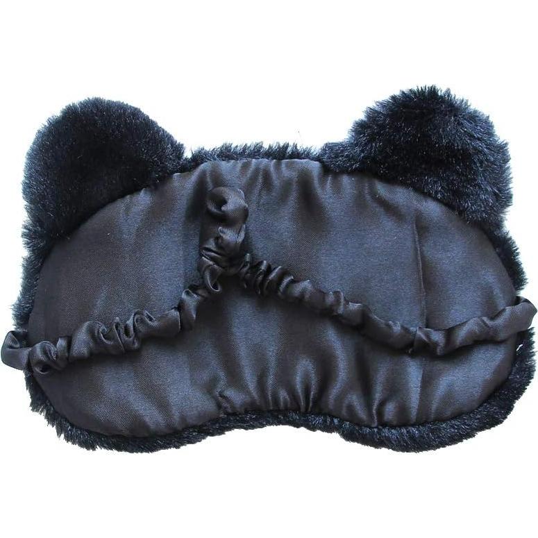 Máscara de Sueño Gato Negro y Perro Blanco Shinywear 2 Pcs